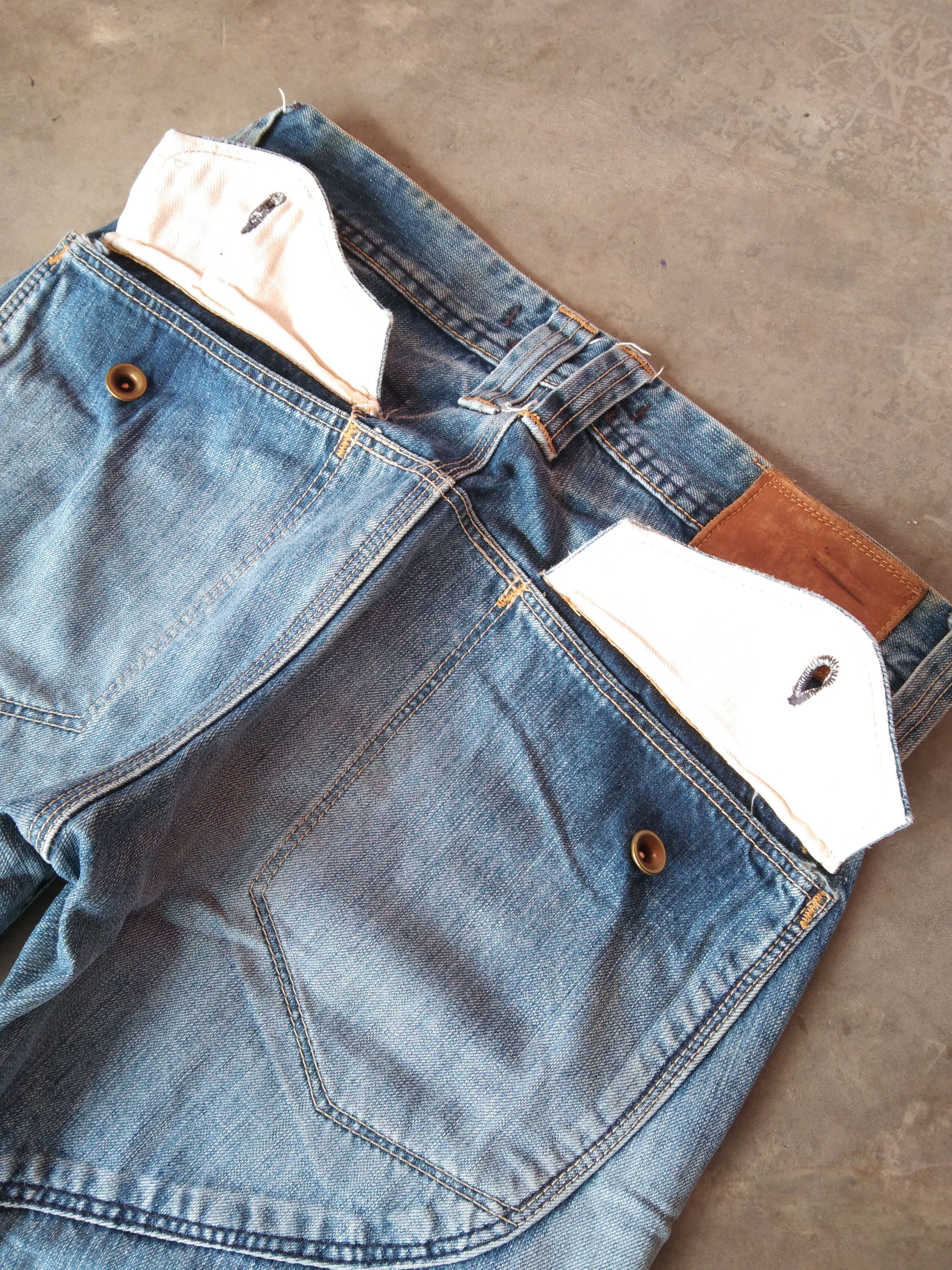Japanese Brand Vintage Blue Way Japanese Brand Jeans 28x29 Size US 28 / EU 44 - 4 Thumbnail