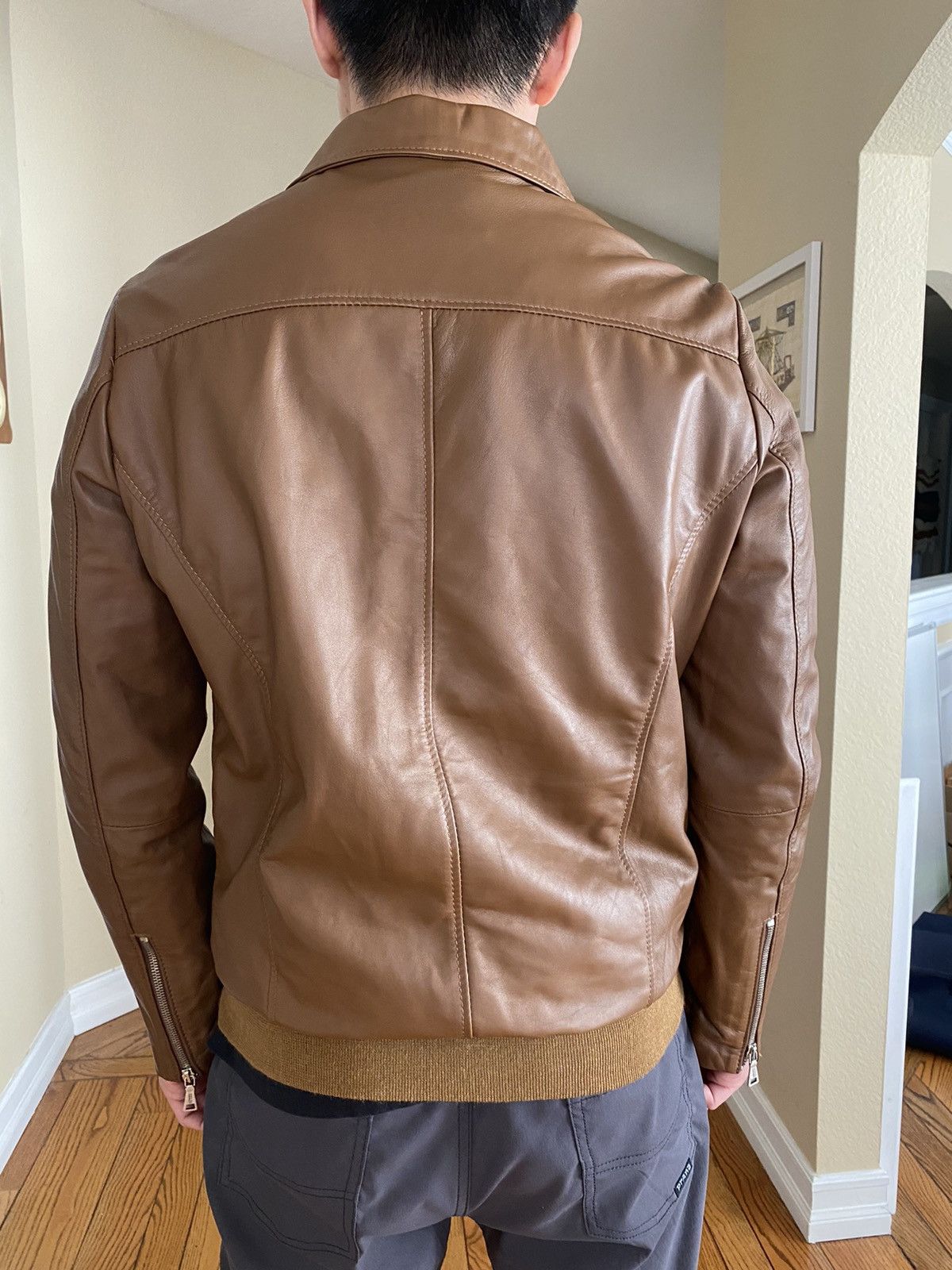 Alessandro Dell'acqua Leather motorcycle jacket Size US M / EU 48-50 / 2 - 14 Thumbnail
