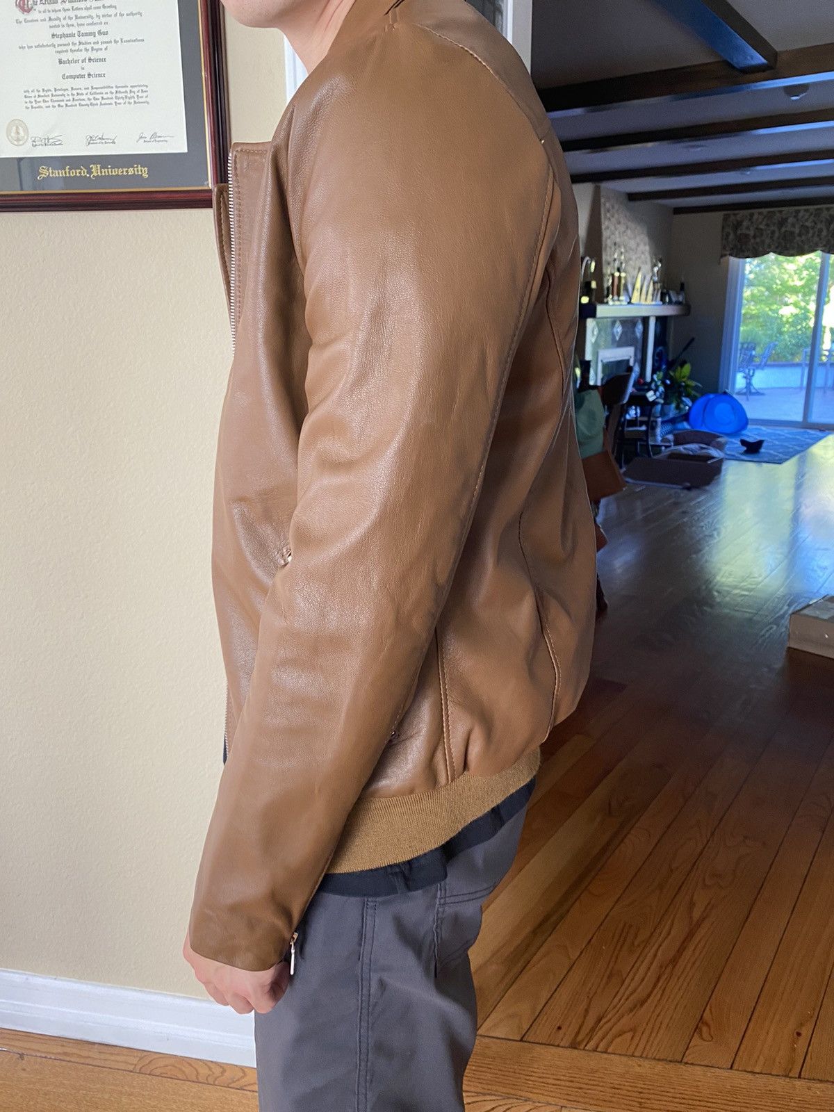 Alessandro Dell'acqua Leather motorcycle jacket Size US M / EU 48-50 / 2 - 13 Thumbnail