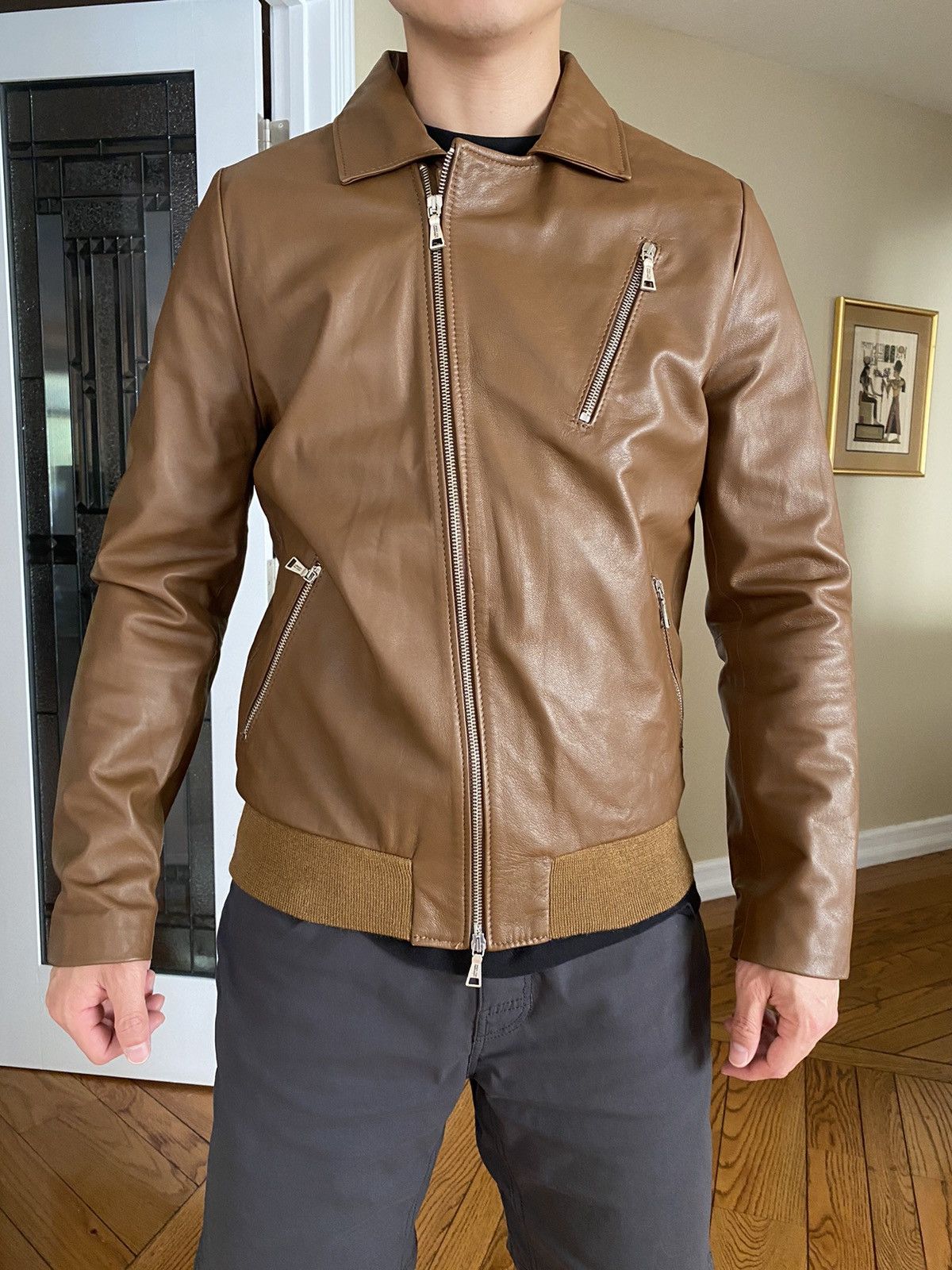 Alessandro Dell'acqua Leather motorcycle jacket Size US M / EU 48-50 / 2 - 11 Thumbnail