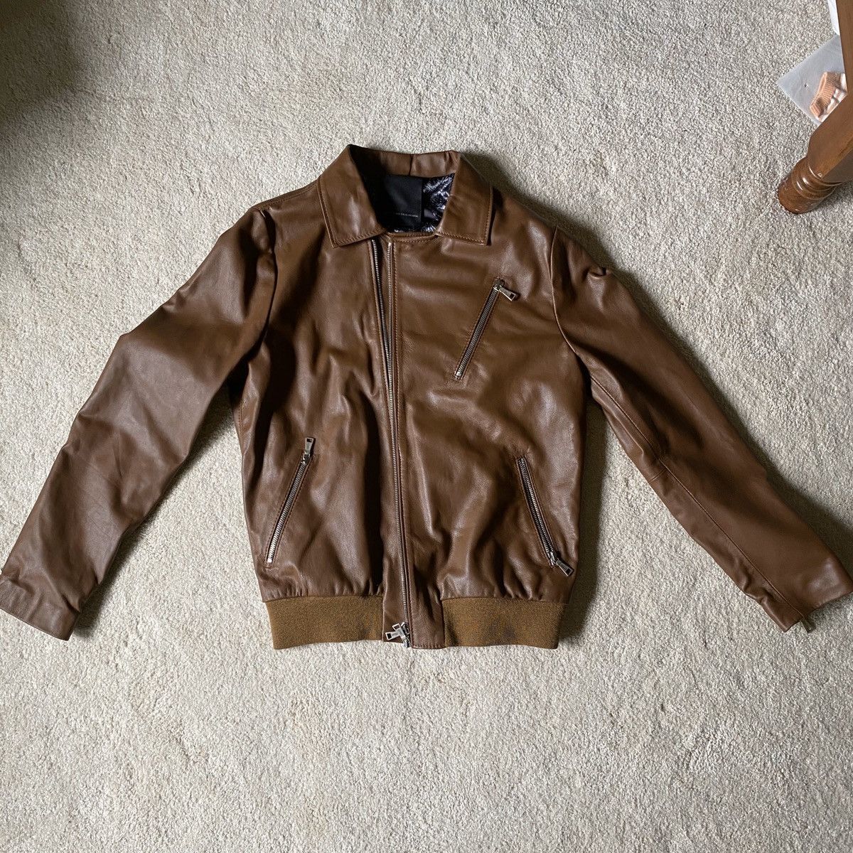 Alessandro Dell'acqua Leather motorcycle jacket Size US M / EU 48-50 / 2 - 1 Thumbnail