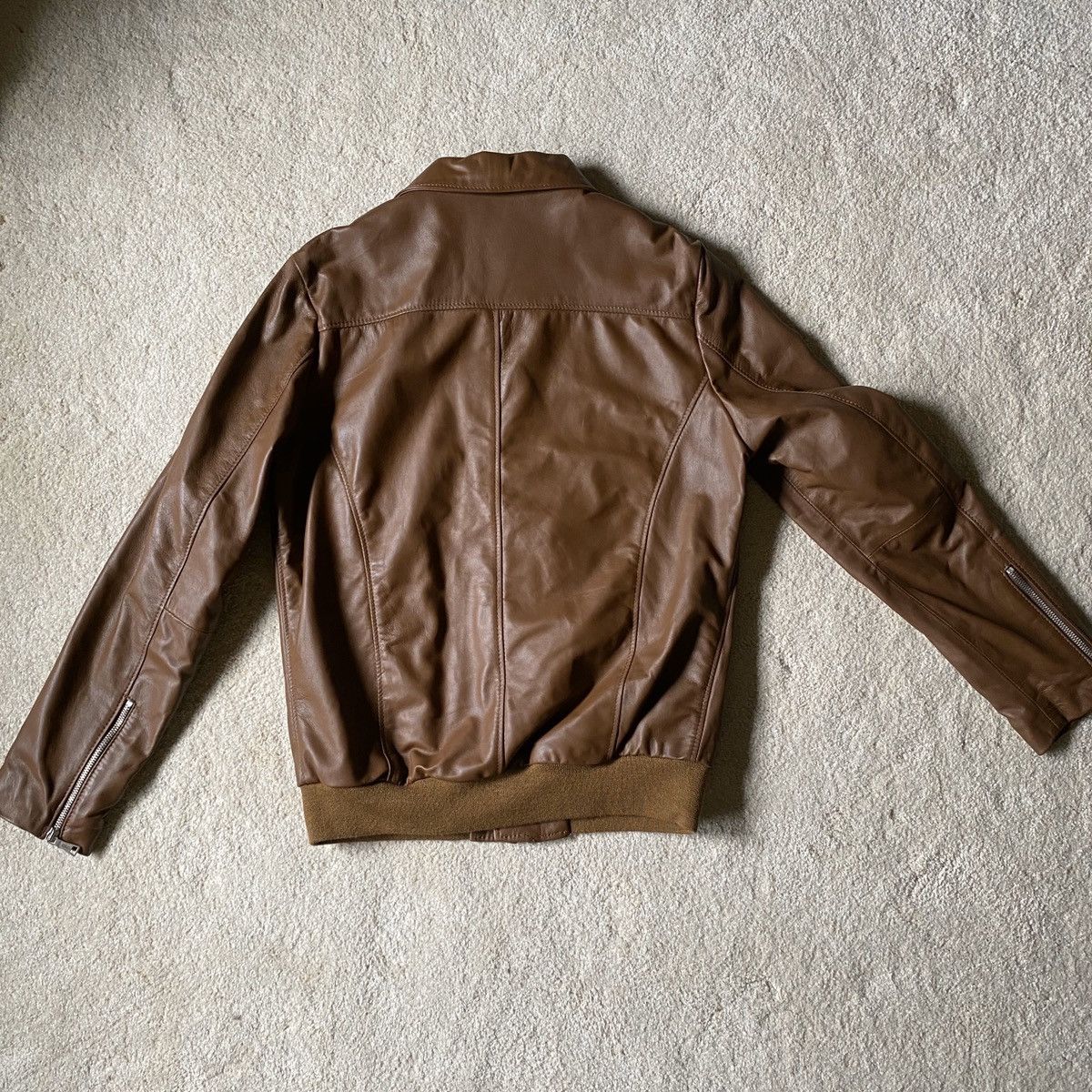 Alessandro Dell'acqua Leather motorcycle jacket Size US M / EU 48-50 / 2 - 4 Thumbnail