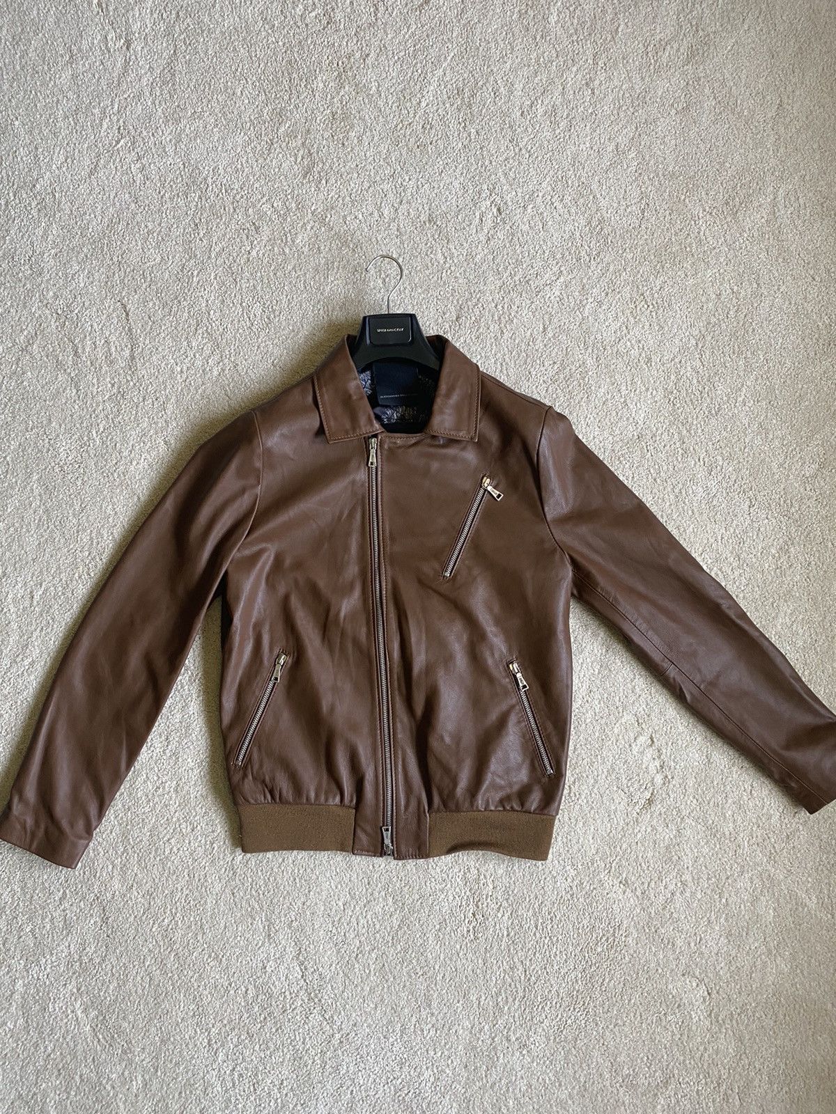 Alessandro Dell'acqua Leather motorcycle jacket Size US M / EU 48-50 / 2 - 7 Thumbnail