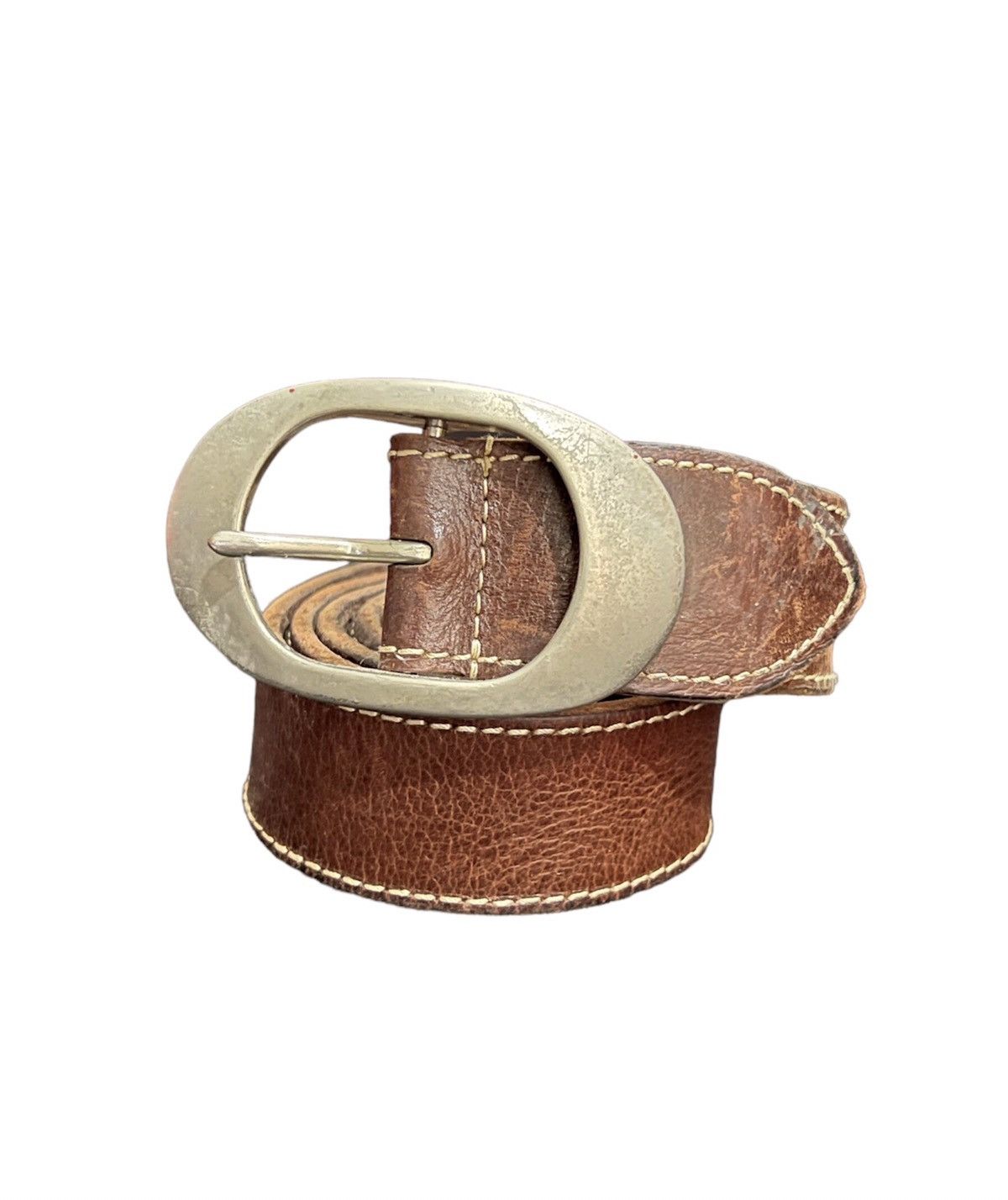 Japanese Brand Leather Buckle Belt