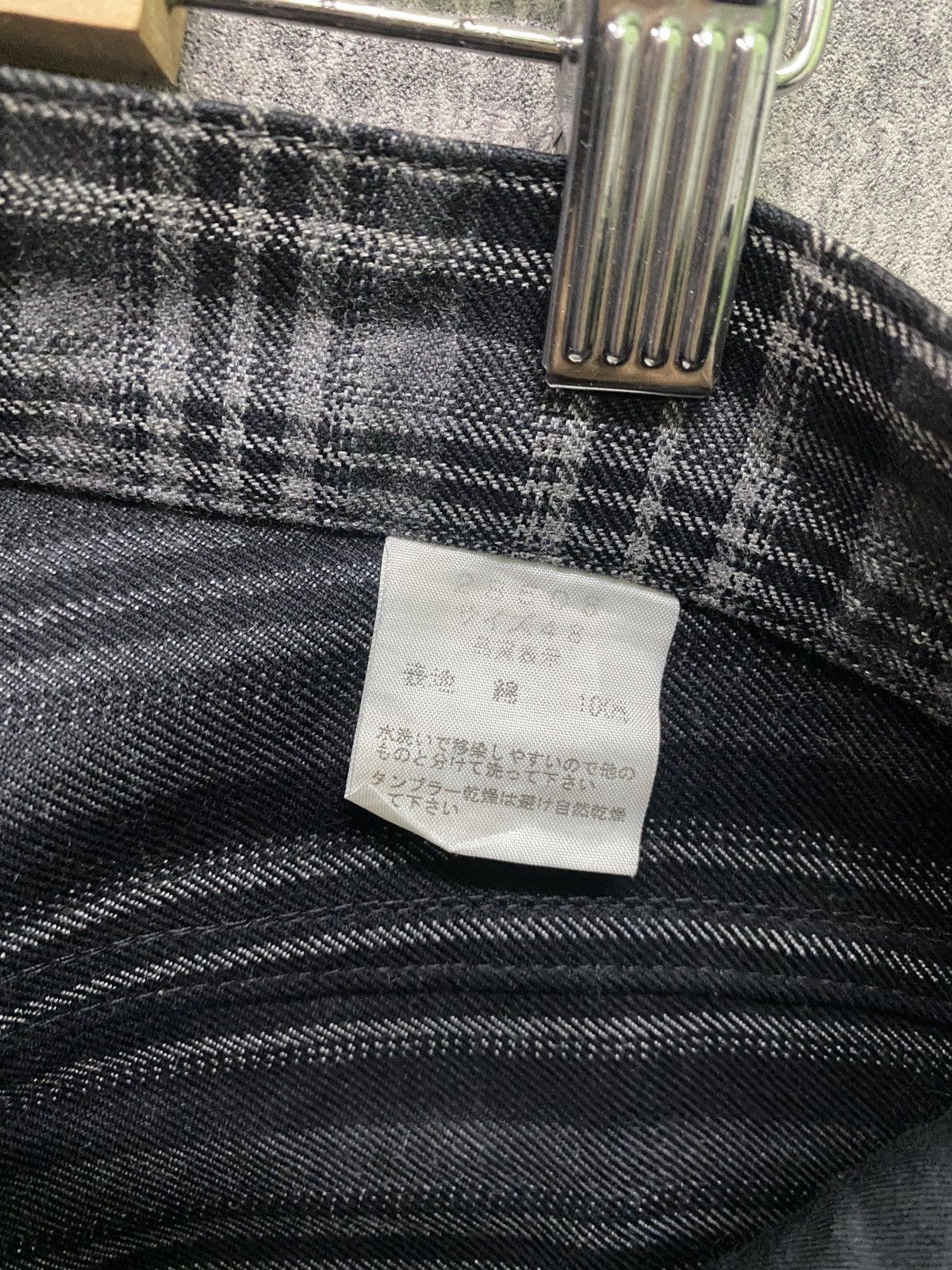 Designer × Japanese Brand × Shellac SHELLAC Made In Japan Tartan Checked Design Low Rise Pants Size US 32 / EU 48 - 16 Thumbnail