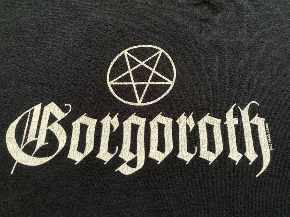 Band Tees Gorgoroth Ad Majorem Sathanas Gloriam Sleeve Shirt Burzum Size US L / EU 52-54 / 3 - 6 Thumbnail