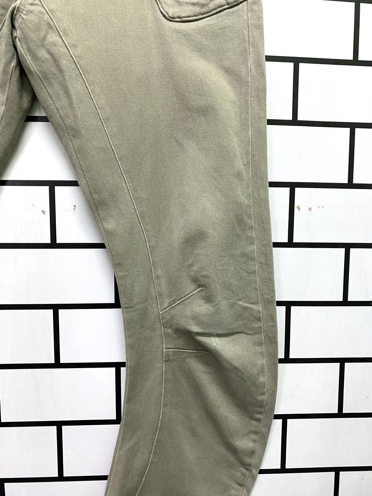 Japanese Brand × PPFM × Vintage Vintage PPFM J Curve Plaid Inside Leg Distressed Pants Size US 32 / EU 48 - 10 Thumbnail
