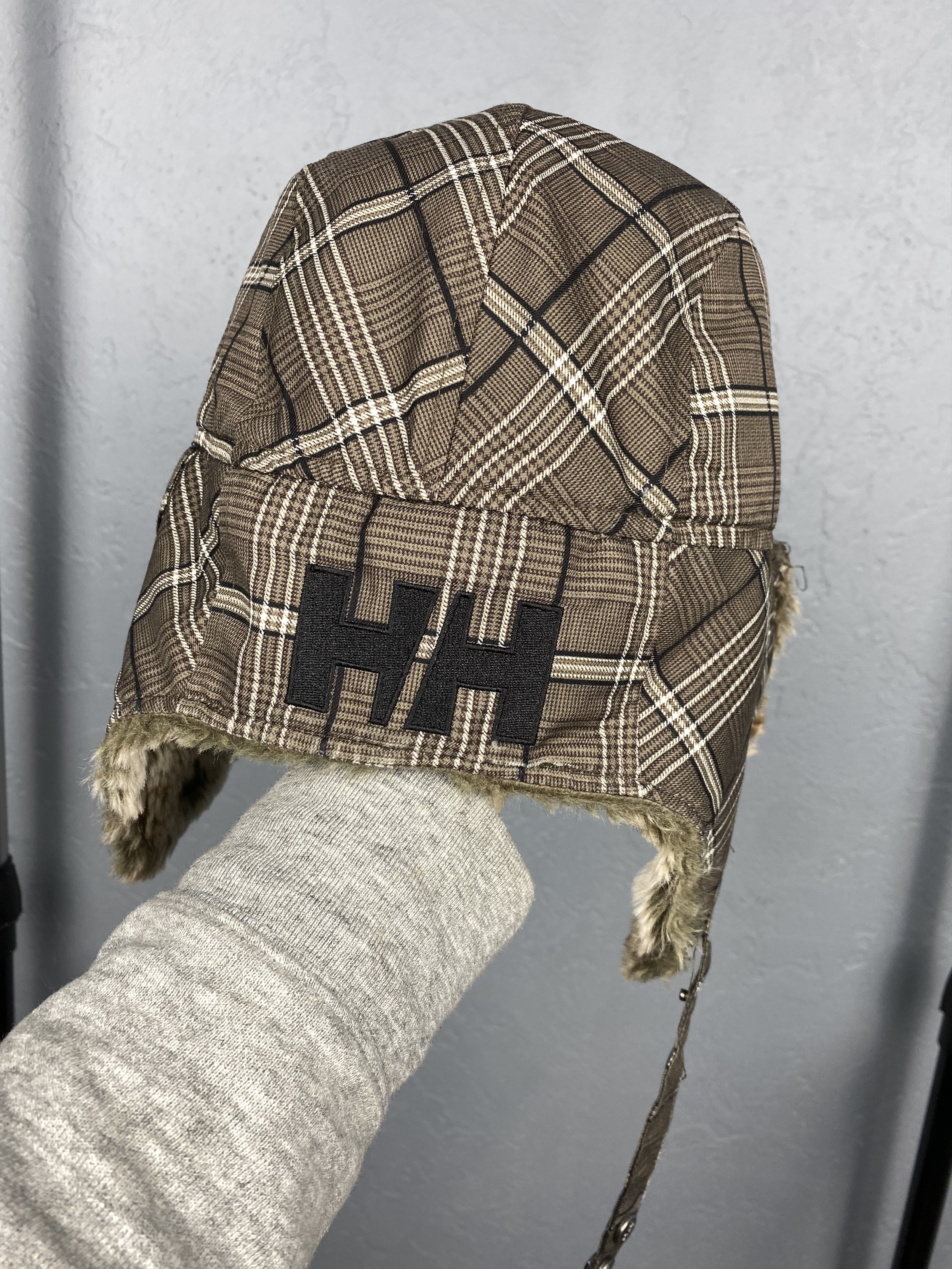 20471120 × Helly Hansen Helly Hansen Vintage Mohair Hat With Ear Flaps Beanie Wool Size ONE SIZE - 4 Thumbnail