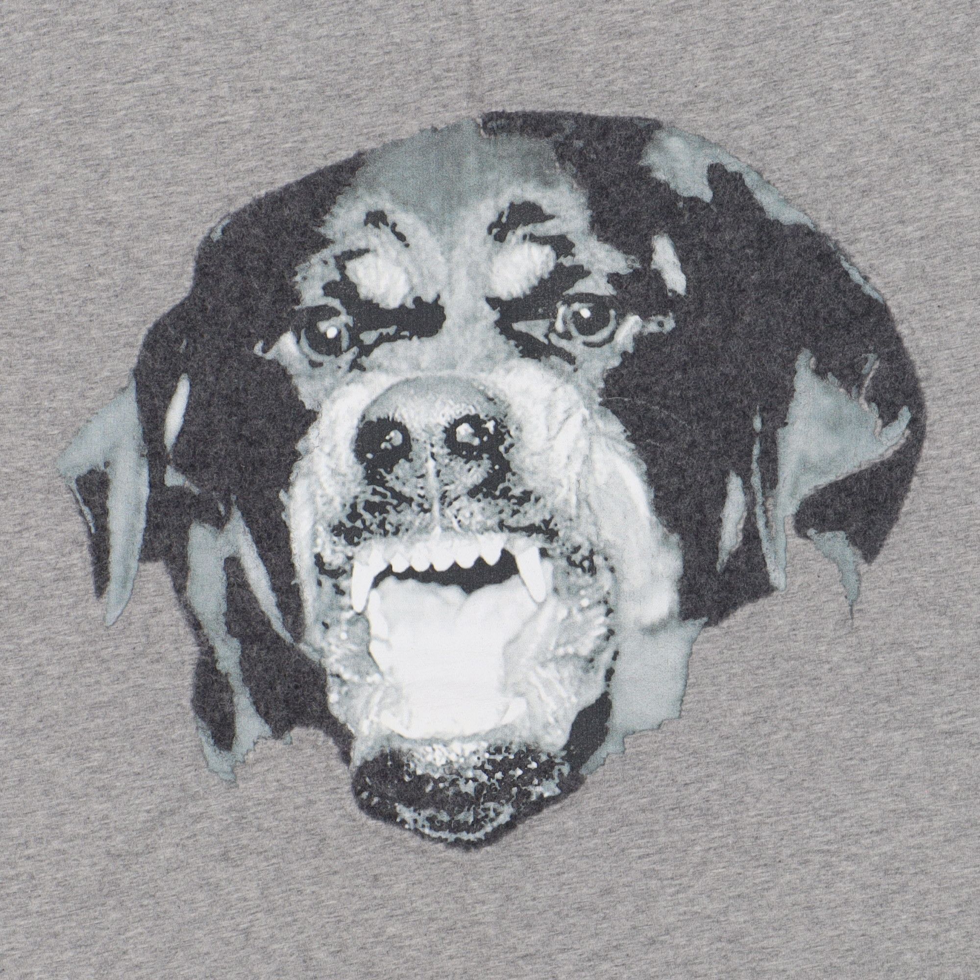 Givenchy Grey Felt Rottweiler T-shirt Size US XXS / EU 40 - 5 Thumbnail