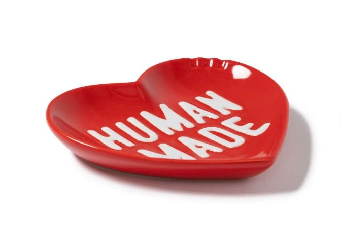 Human Made Human Made Heart Ceramic Tray | Grailed
