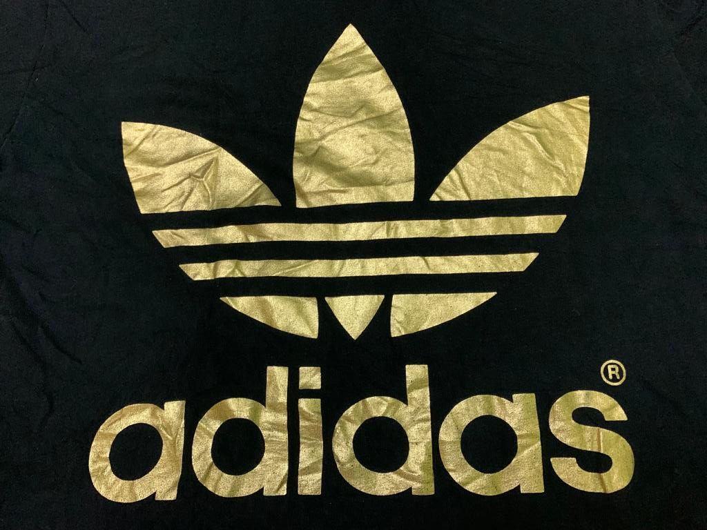 Adidas Vintage Adidas Big logo Gold Print Size US M / EU 48-50 / 2 - 5 Thumbnail