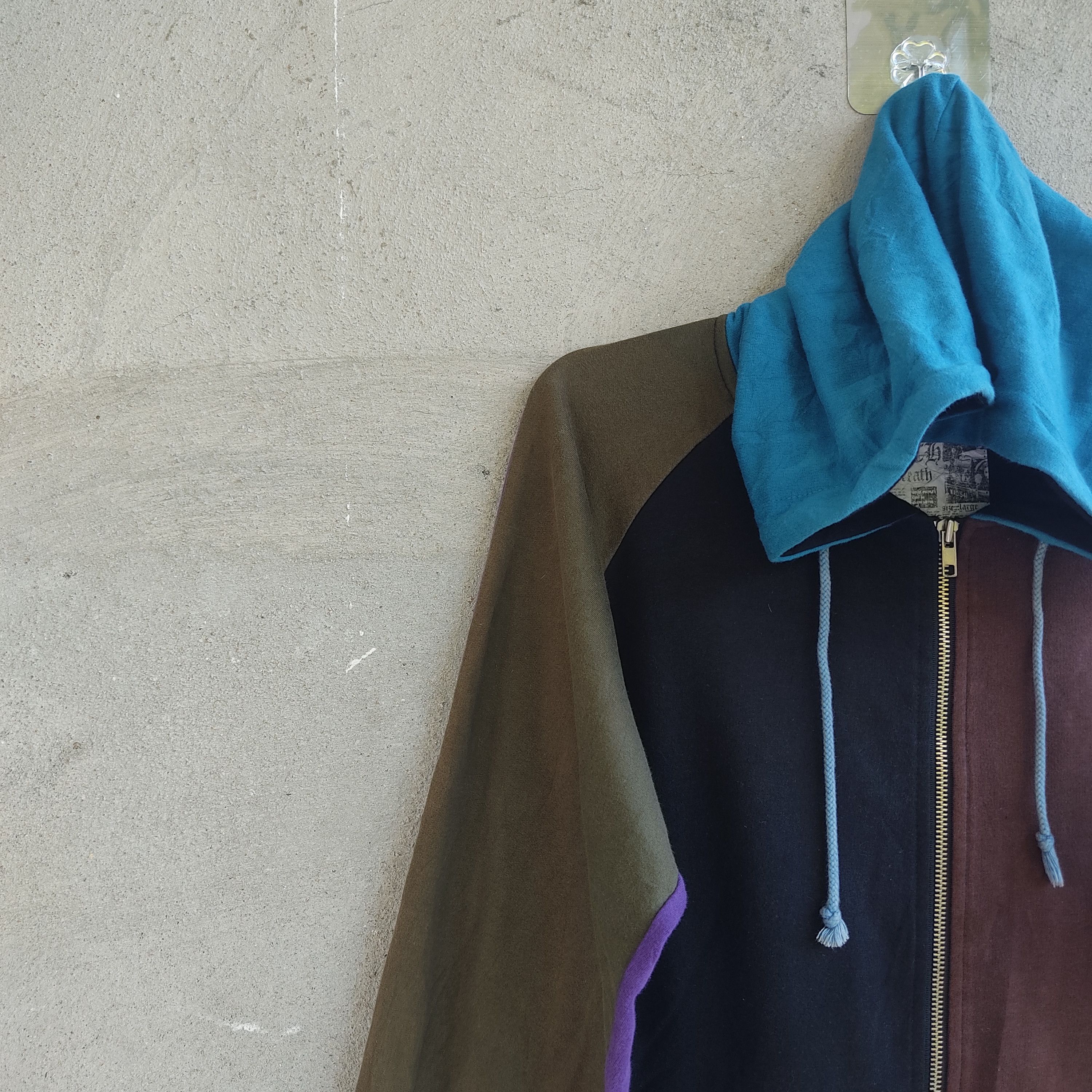 Designer Up Start Patchwork Multicolour Designer Hoodie Size US M / EU 48-50 / 2 - 4 Thumbnail