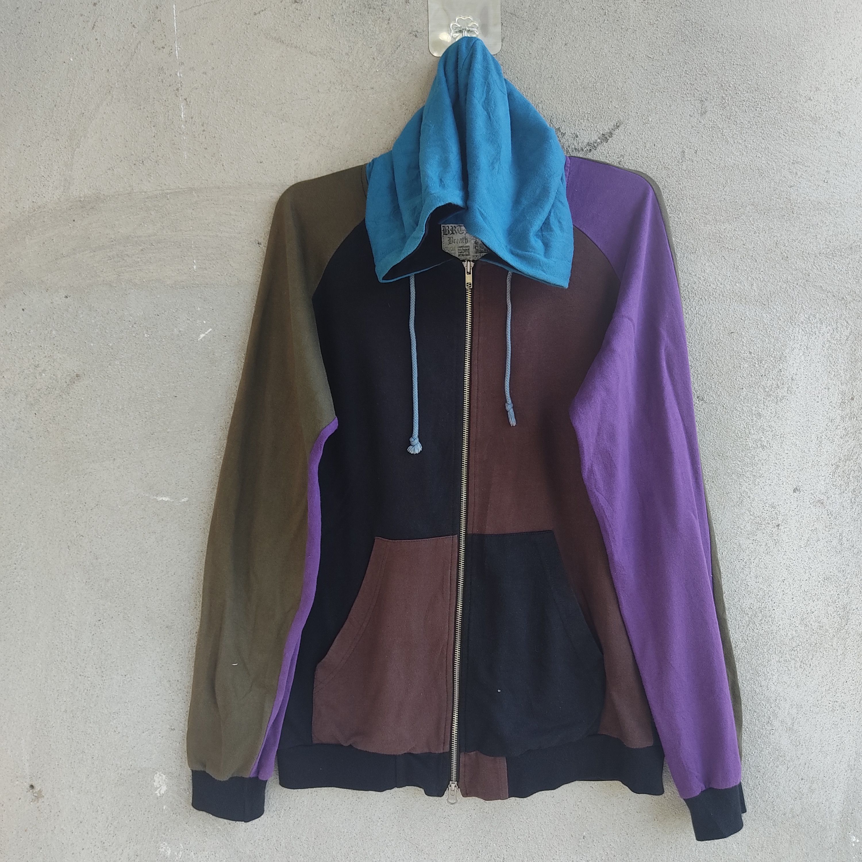 Designer Up Start Patchwork Multicolour Designer Hoodie Size US M / EU 48-50 / 2 - 1 Thumbnail