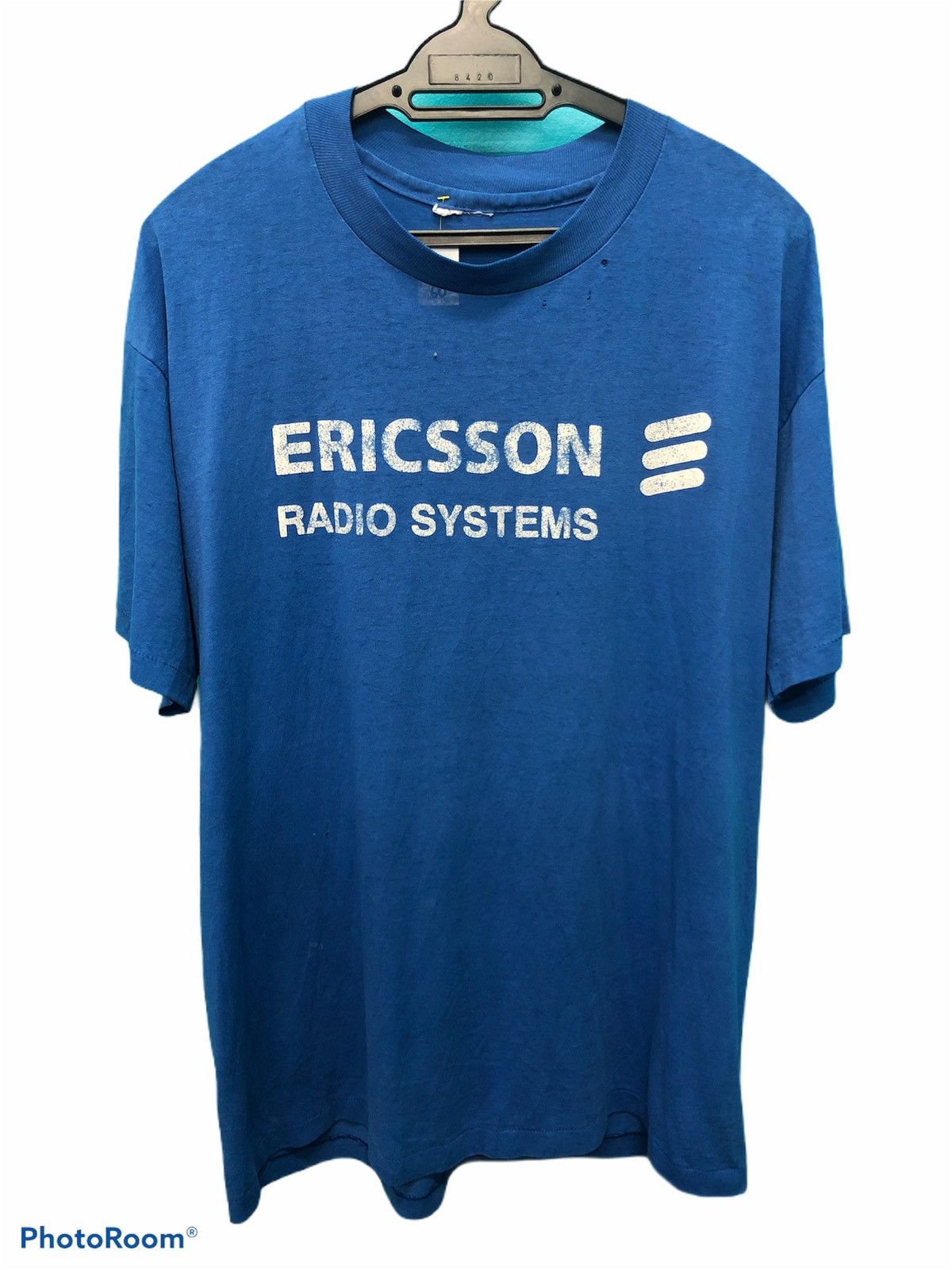 Apple × Motorola × Vintage Distressed VINTAGE 70s Ericsson Radio sistem Size US L / EU 52-54 / 3 - 1 Thumbnail