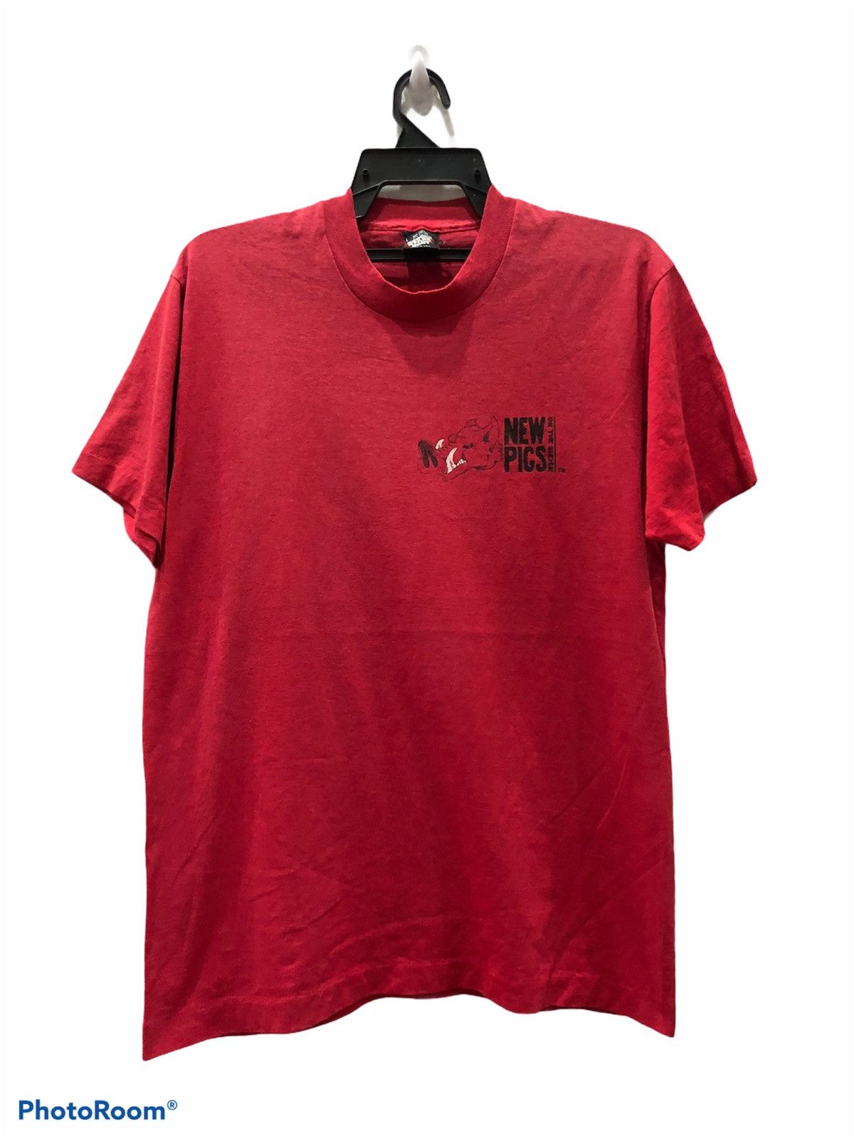 Band Tees × Vintage Vintage 90s NEW PIGS ON THE BLOCK Trival Tees Size US L / EU 52-54 / 3 - 1 Thumbnail