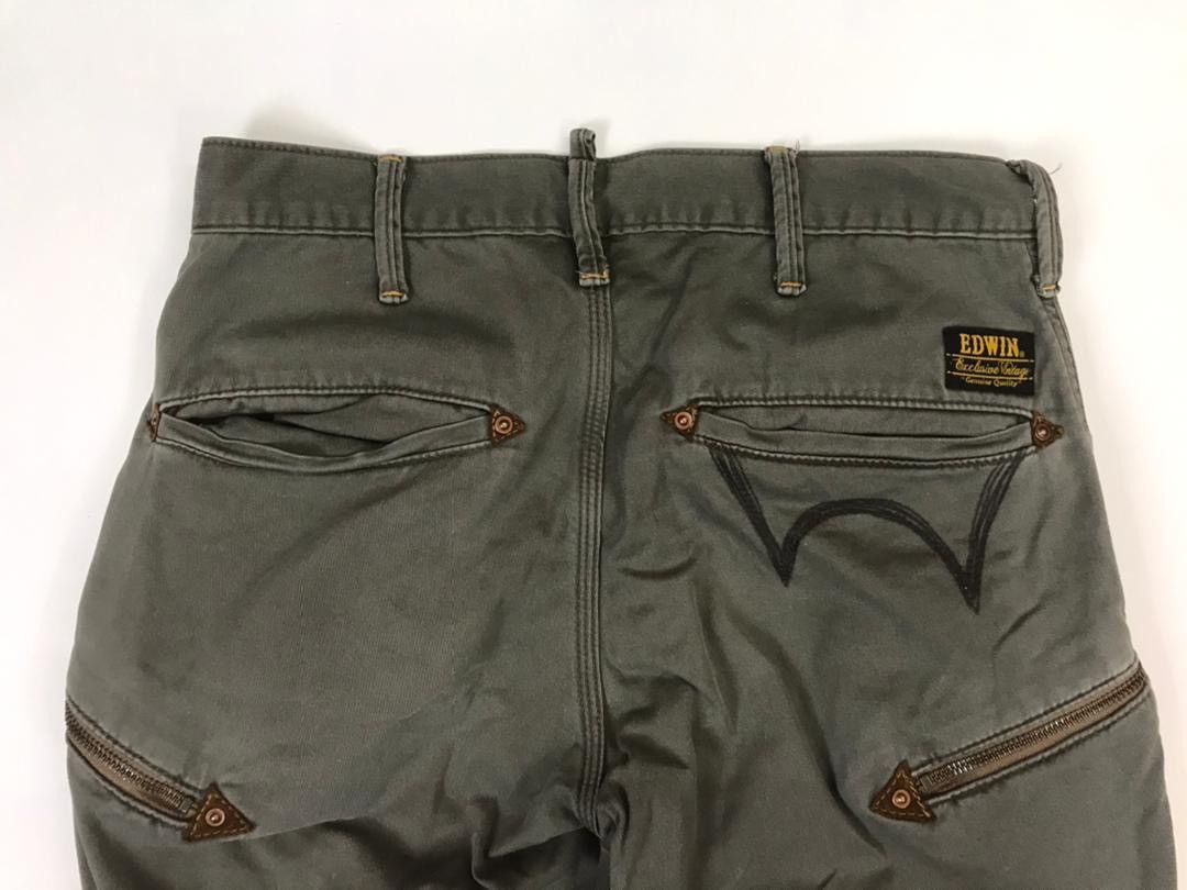 Edwin × Japanese Brand EDWIN cargo pants multipocket Size US 31 - 4 Thumbnail