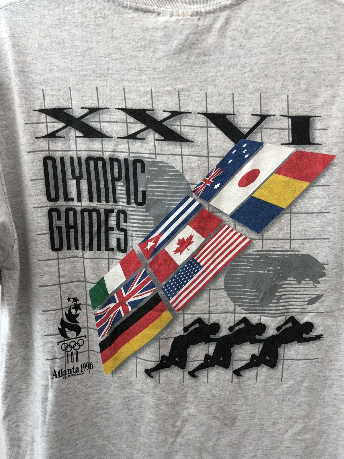Hanes × USA Olympics × Vintage Vintage tee OLYMPIC GAMES XXXI Atlanta 1996 size L Size US L / EU 52-54 / 3 - 3 Thumbnail