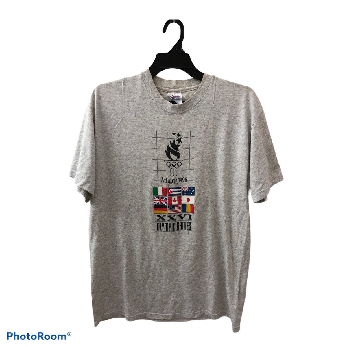 Hanes × USA Olympics × Vintage Vintage tee OLYMPIC GAMES XXXI Atlanta 1996 size L Size US L / EU 52-54 / 3 - 1 Thumbnail