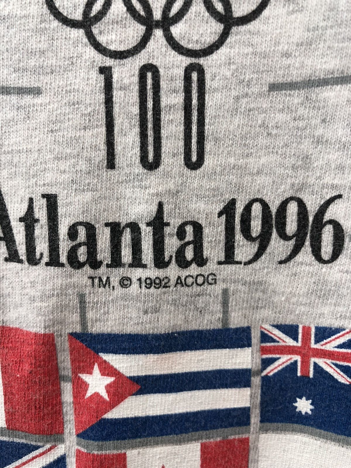Hanes × USA Olympics × Vintage Vintage tee OLYMPIC GAMES XXXI Atlanta 1996 size L Size US L / EU 52-54 / 3 - 5 Thumbnail