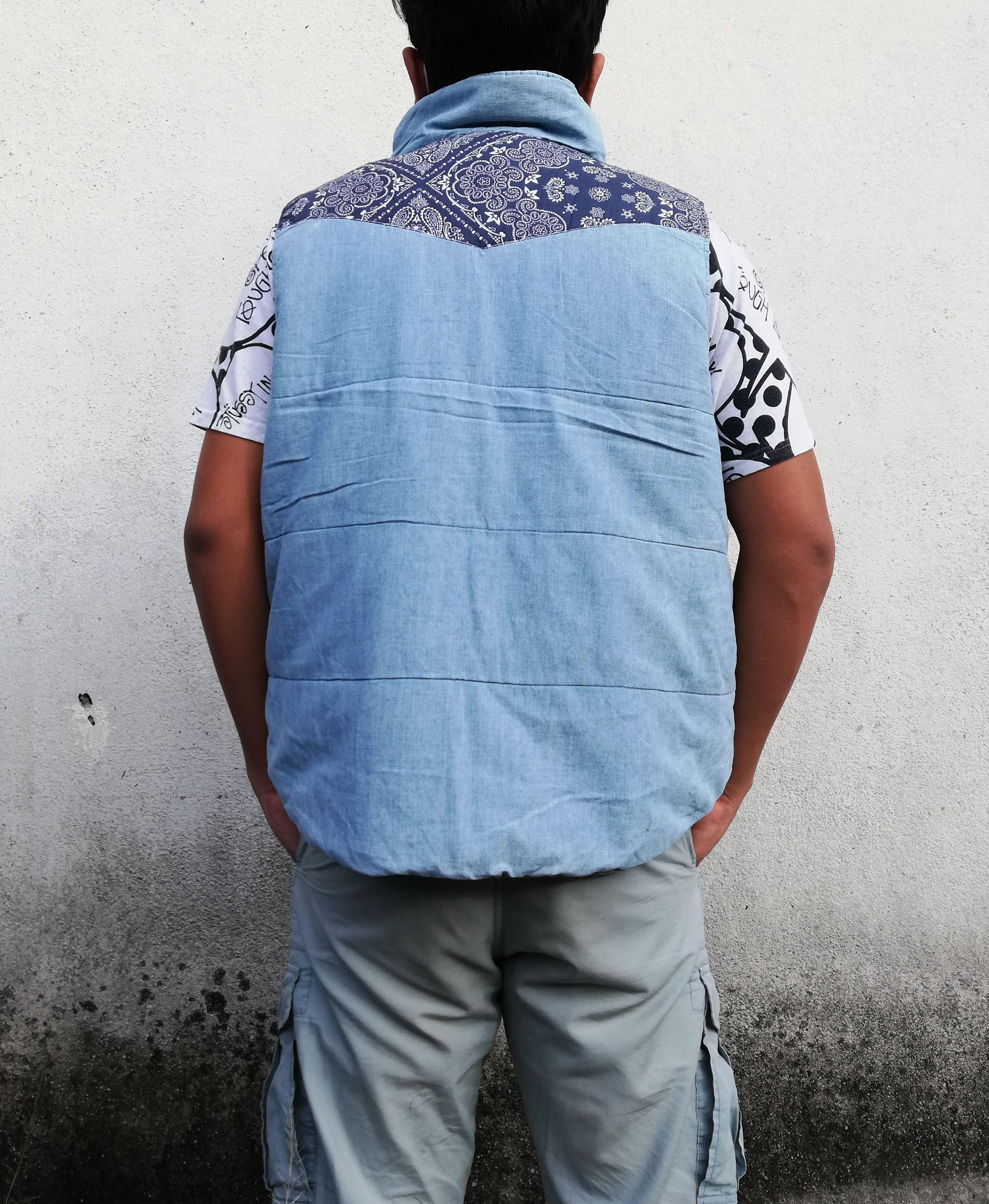 Japanese Brand × Other 🔥Bandana Down Inspired Similar Visvim Handkerchief Vest🔥 Size US M / EU 48-50 / 2 - 6 Thumbnail