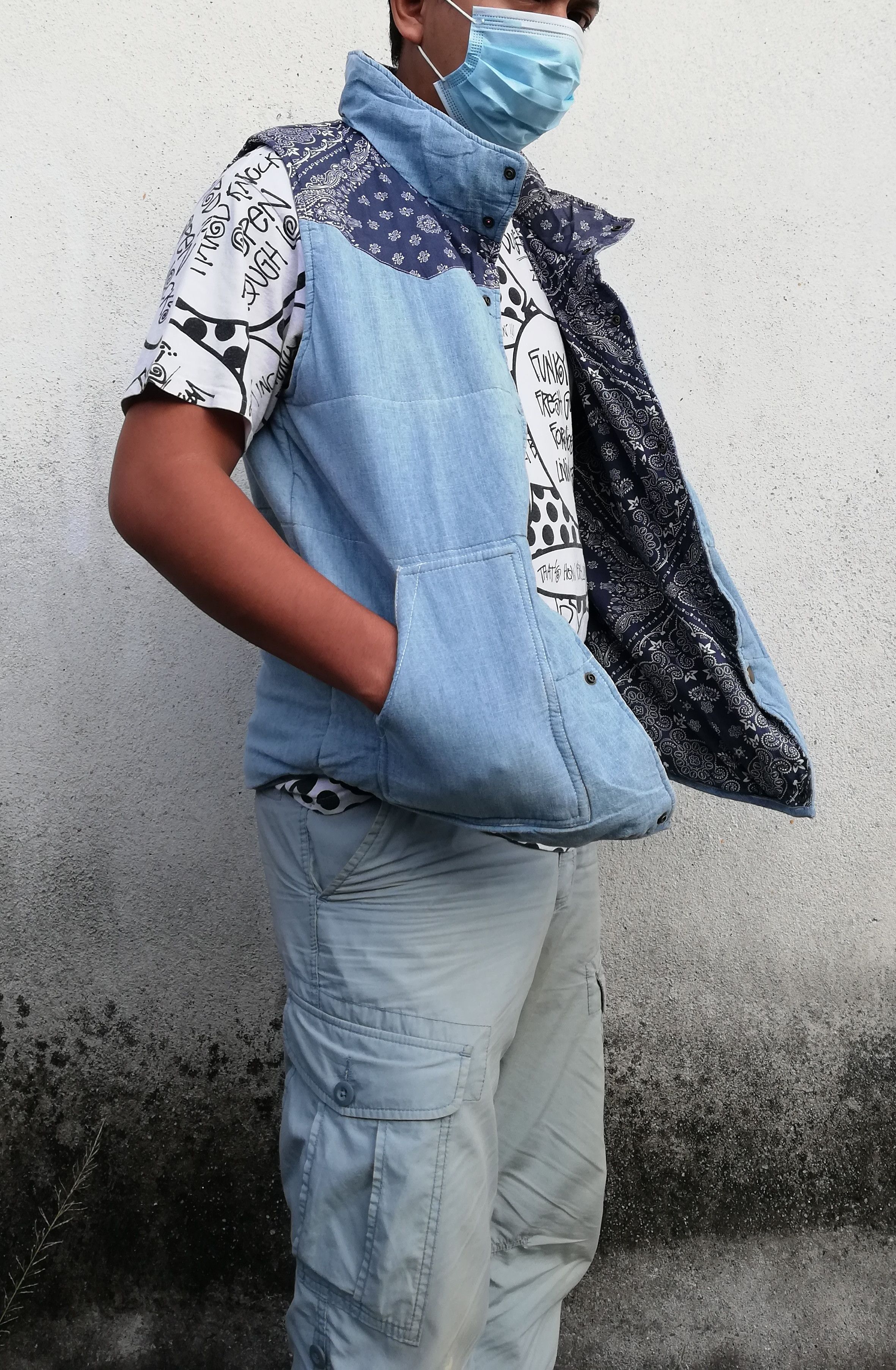 Japanese Brand × Other 🔥Bandana Down Inspired Similar Visvim Handkerchief Vest🔥 Size US M / EU 48-50 / 2 - 2 Thumbnail