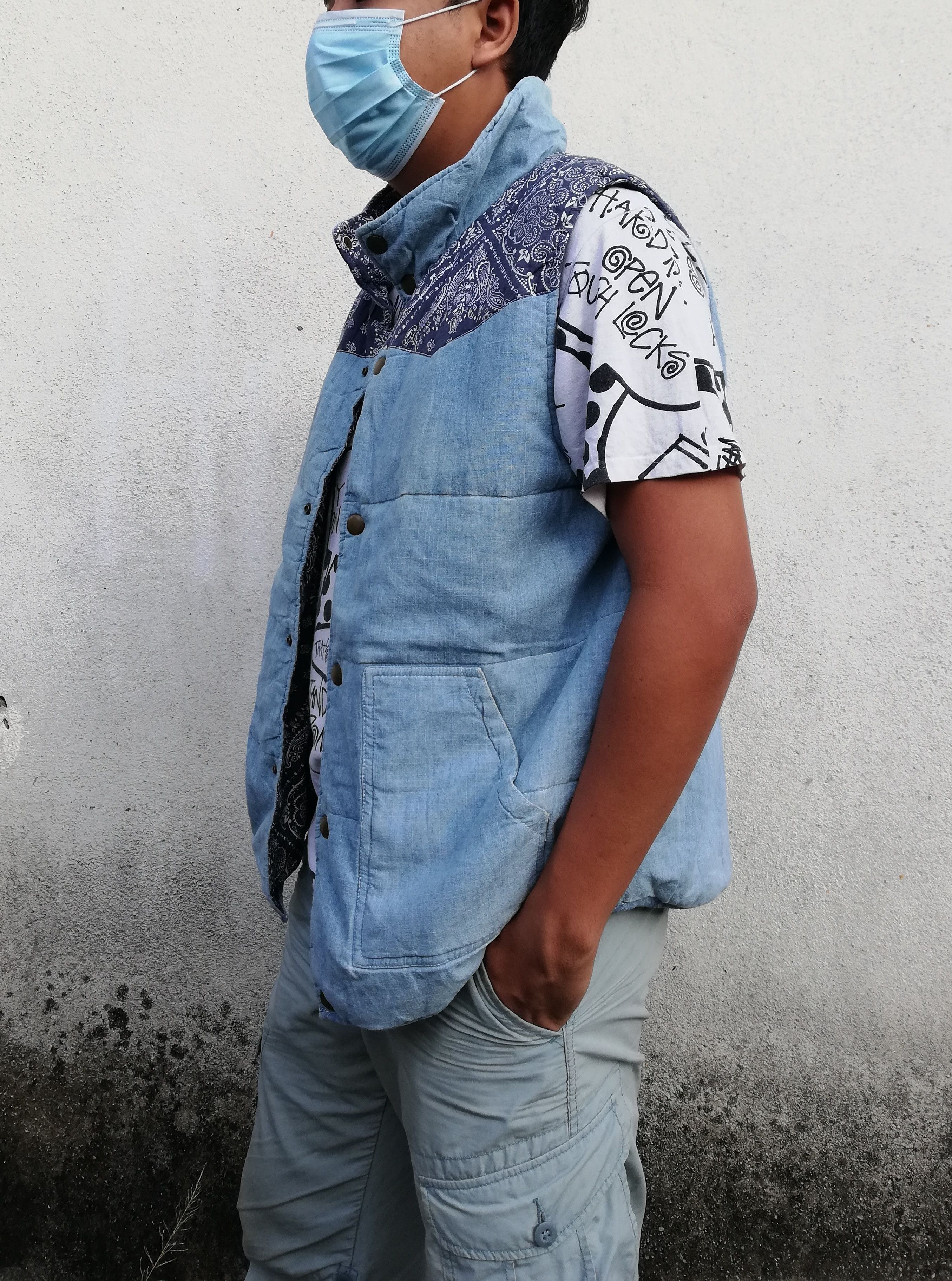 Japanese Brand × Other 🔥Bandana Down Inspired Similar Visvim Handkerchief Vest🔥 Size US M / EU 48-50 / 2 - 5 Thumbnail