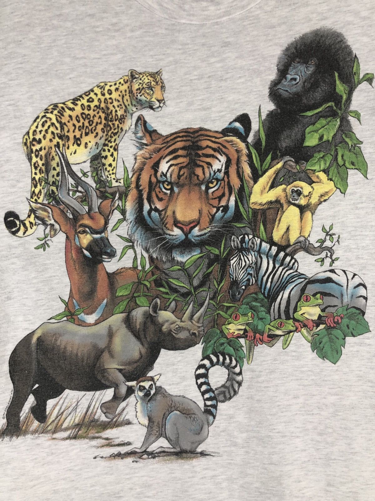 Vintage vintage animel t shirt Size US L / EU 52-54 / 3 - 5 Thumbnail