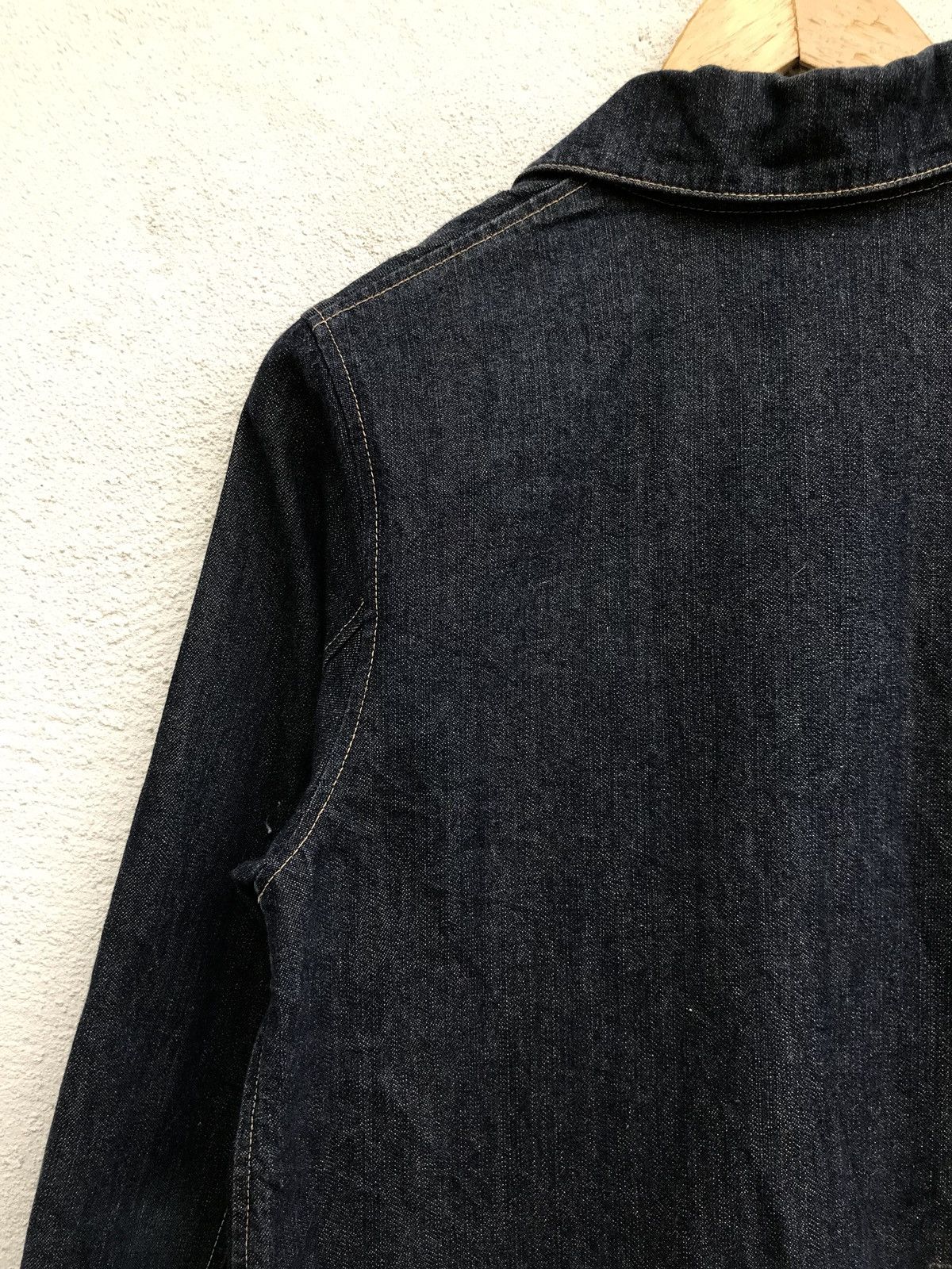 Indigo × Japanese Brand Workwear Denim Jacket By Designer Brand Expressive Size US S / EU 44-46 / 1 - 10 Thumbnail