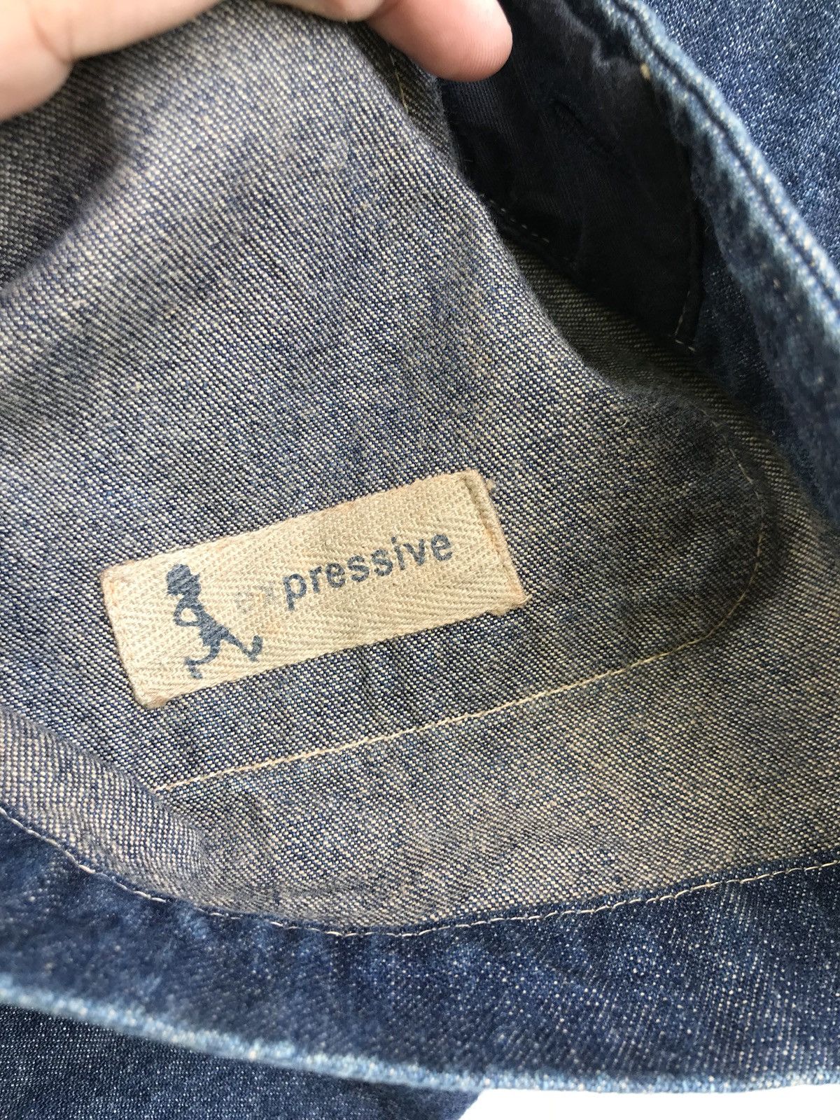 Indigo × Japanese Brand Workwear Denim Jacket By Designer Brand Expressive Size US S / EU 44-46 / 1 - 13 Thumbnail