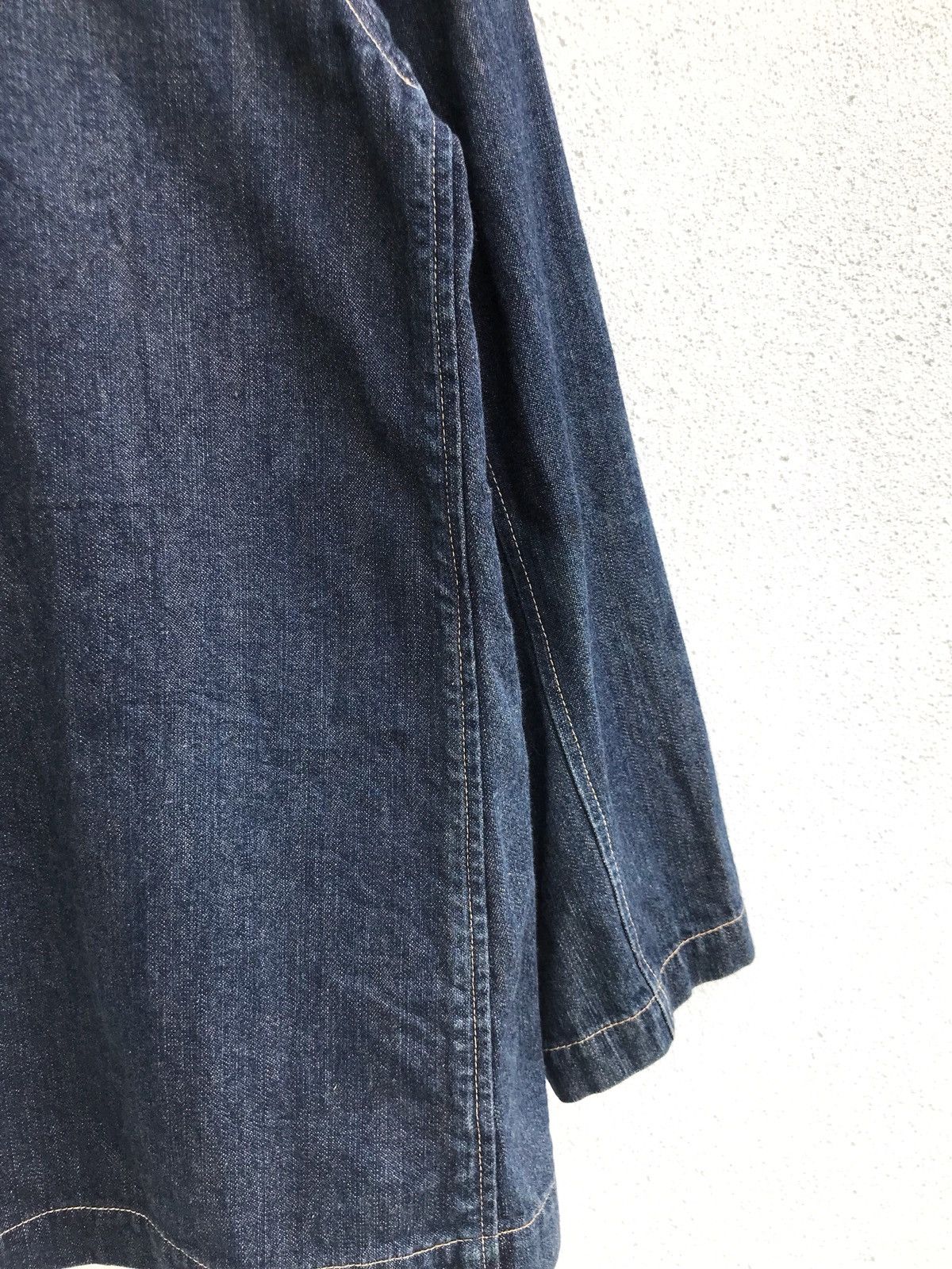 Indigo × Japanese Brand Workwear Denim Jacket By Designer Brand Expressive Size US S / EU 44-46 / 1 - 8 Thumbnail