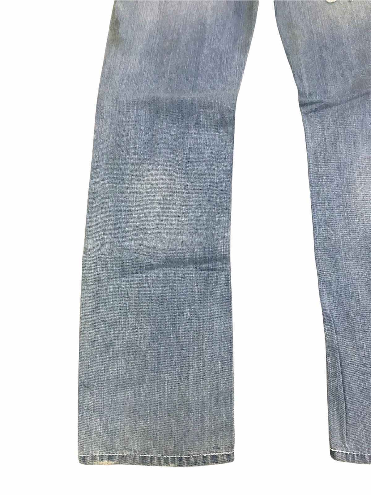 Hysteric Glamour × Japanese Brand Japanese Brand Blue Moon Printed Denim Size US 27 - 7 Thumbnail
