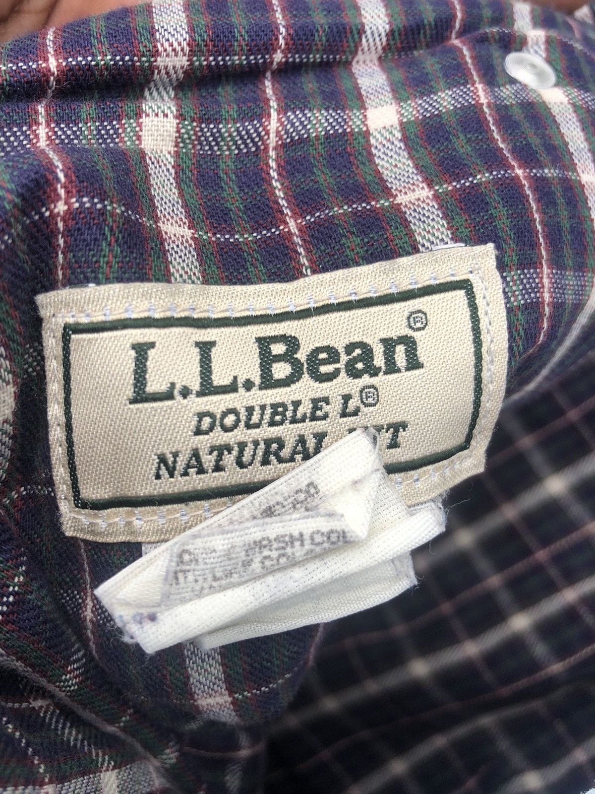 Japanese Brand × L.L. Bean Vintage 90s L.L Beam distressed denim rare design size 34 Size US 34 / EU 50 - 4 Thumbnail