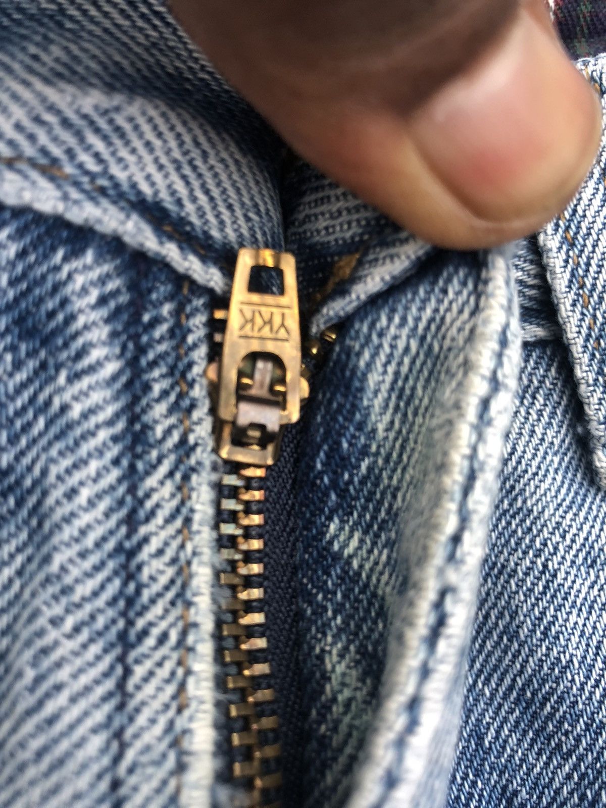 Japanese Brand × L.L. Bean Vintage 90s L.L Beam distressed denim rare design size 34 Size US 34 / EU 50 - 9 Thumbnail