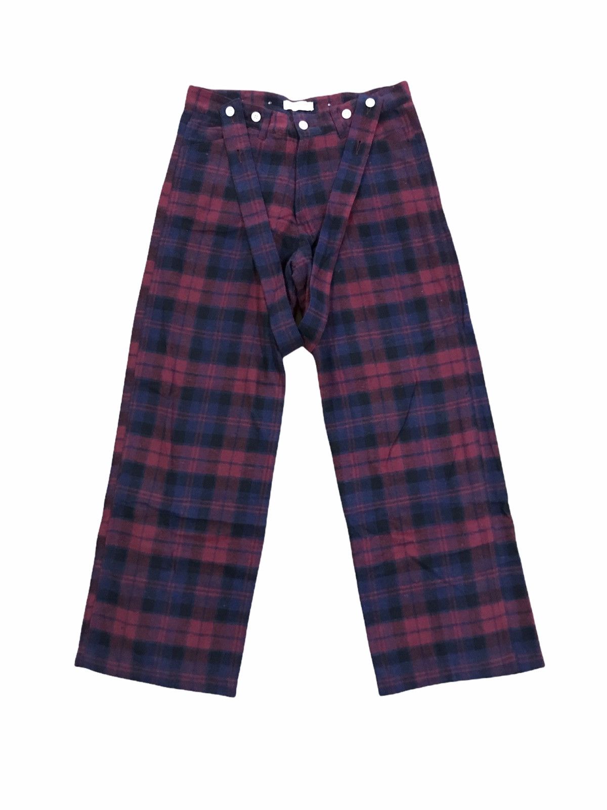 image of Browny Checkered Seditionaries in Red Tartan, Men's (Size 29)