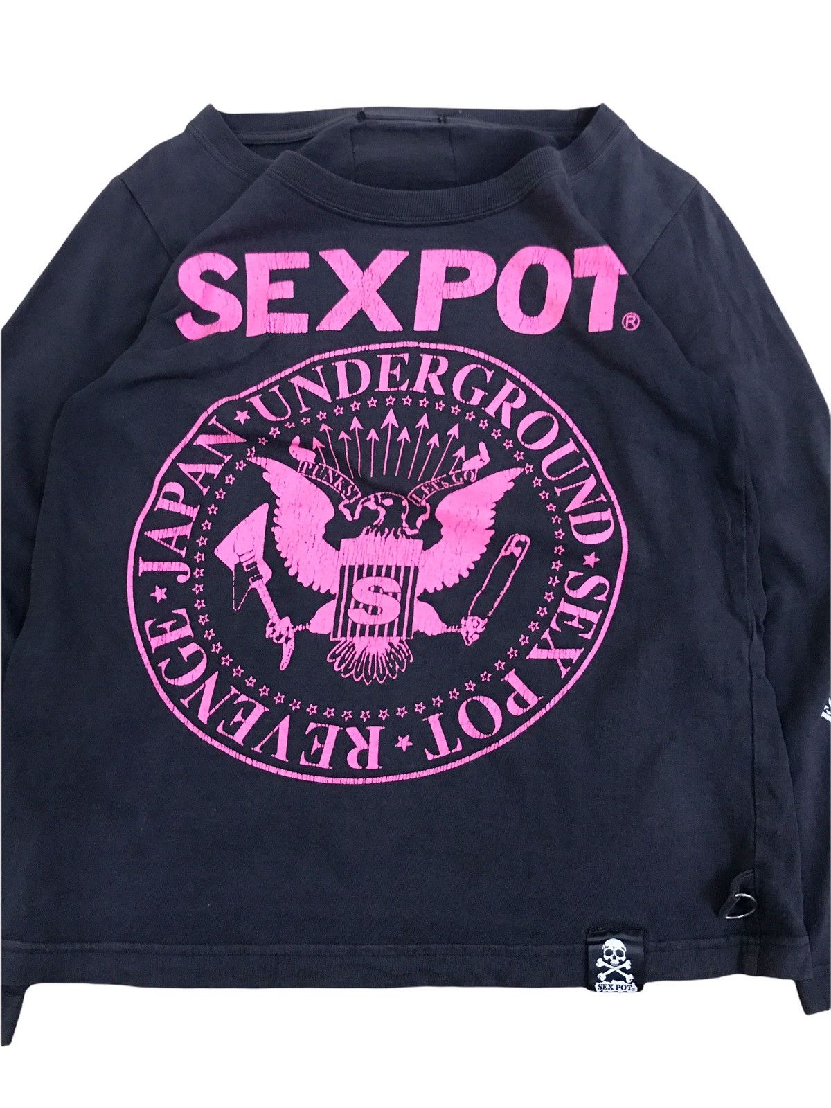 Japanese Brand × Seditionaries Japanese Brand Sun Faded Sexpot Revenge Seditionaries Shirt Size US XXS / EU 40 - 3 Thumbnail