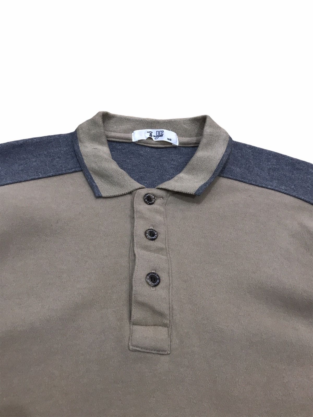 Trussardi Vintage Trussardi Polo Shirt Spell Out Logo Size US M / EU 48-50 / 2 - 3 Thumbnail