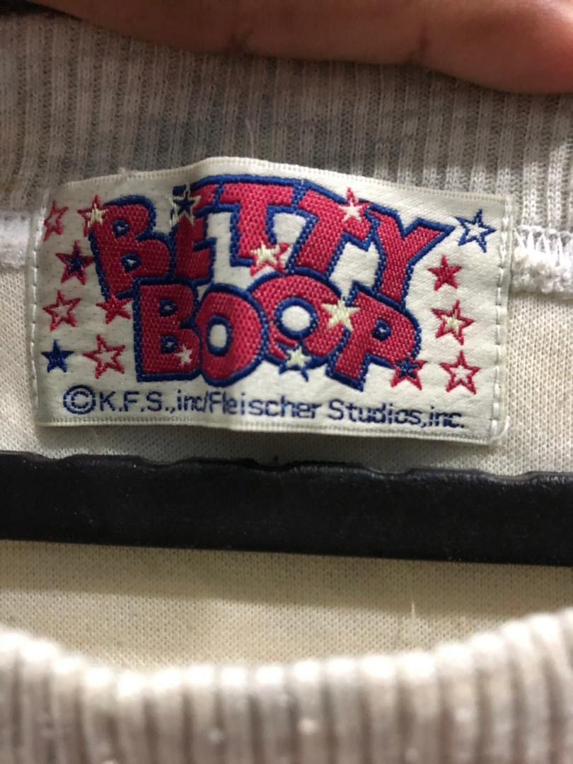 Cartoon Network × Japanese Brand Vintage Betty Boop Sweatshirt Embroidered Logo Size US M / EU 48-50 / 2 - 11 Thumbnail