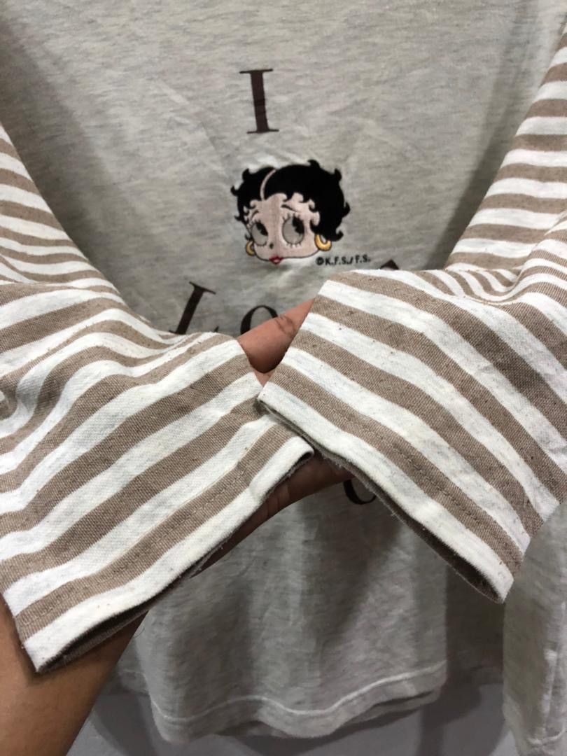 Cartoon Network × Japanese Brand Vintage Betty Boop Sweatshirt Embroidered Logo Size US M / EU 48-50 / 2 - 8 Thumbnail