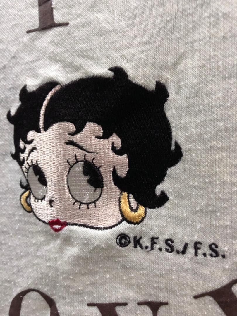 Cartoon Network × Japanese Brand Vintage Betty Boop Sweatshirt Embroidered Logo Size US M / EU 48-50 / 2 - 7 Thumbnail