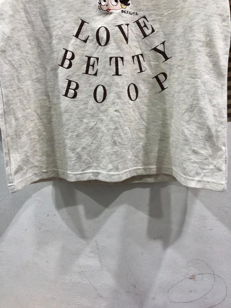 Cartoon Network × Japanese Brand Vintage Betty Boop Sweatshirt Embroidered Logo Size US M / EU 48-50 / 2 - 4 Thumbnail