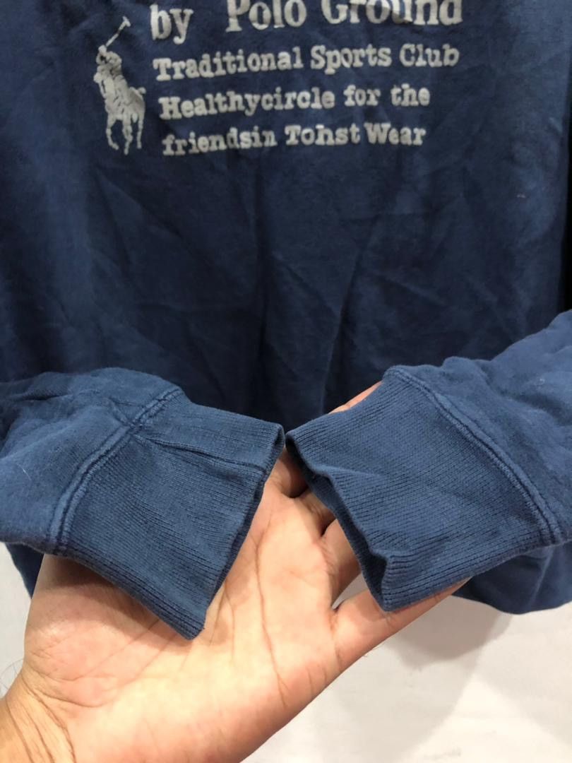 Japanese Brand × Polo Ralph Lauren × Vintage Vintage Polo By Polo Ground Sweatshirt Size L Size US L / EU 52-54 / 3 - 6 Thumbnail