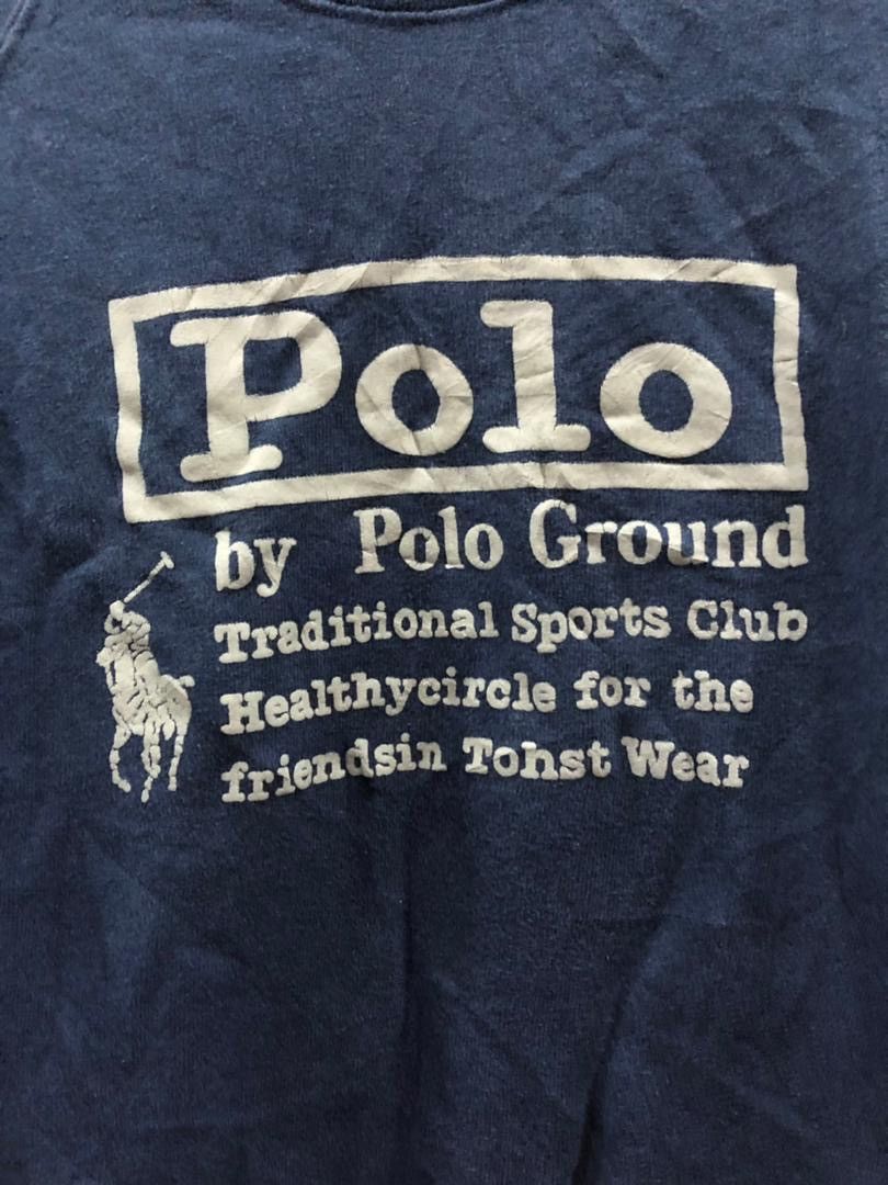 Japanese Brand × Polo Ralph Lauren × Vintage Vintage Polo By Polo Ground Sweatshirt Size L Size US L / EU 52-54 / 3 - 5 Thumbnail