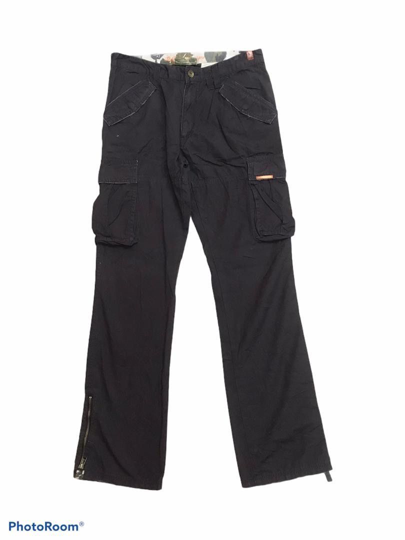 image of T&c Surf Design Multipocket Cargo Pants in Black, Men's (Size 33)