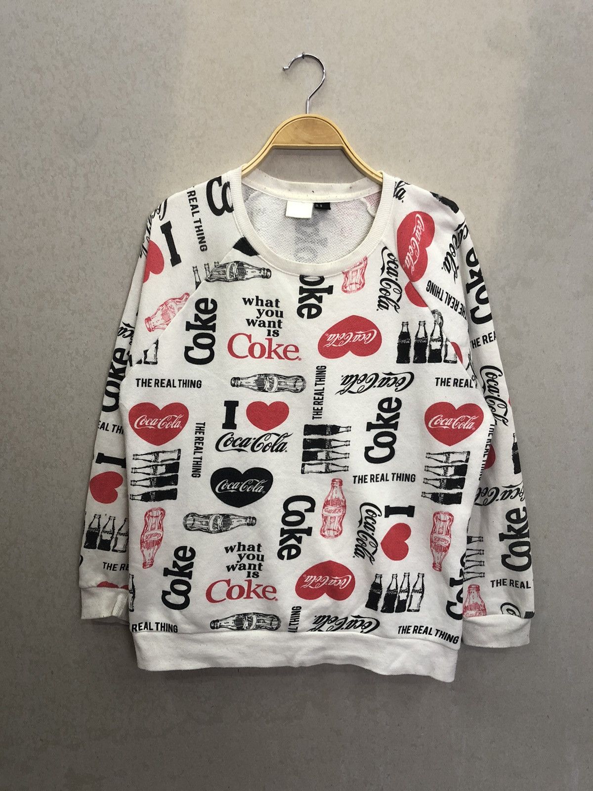 Coca Cola Coca Cola Sweatshirt Full printed size M Size US M / EU 48-50 / 2 - 1 Thumbnail