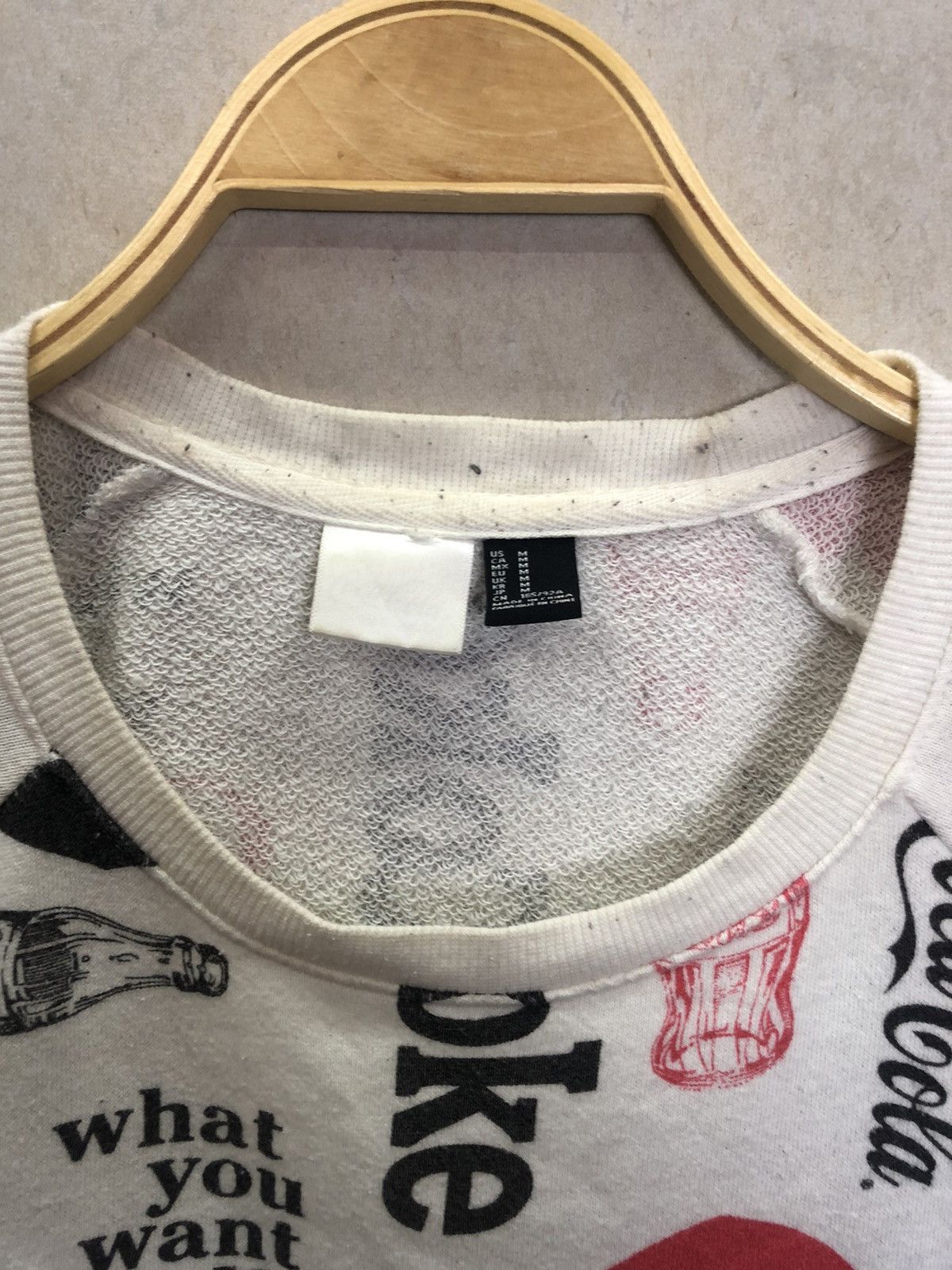 Coca Cola Coca Cola Sweatshirt Full printed size M Size US M / EU 48-50 / 2 - 4 Thumbnail