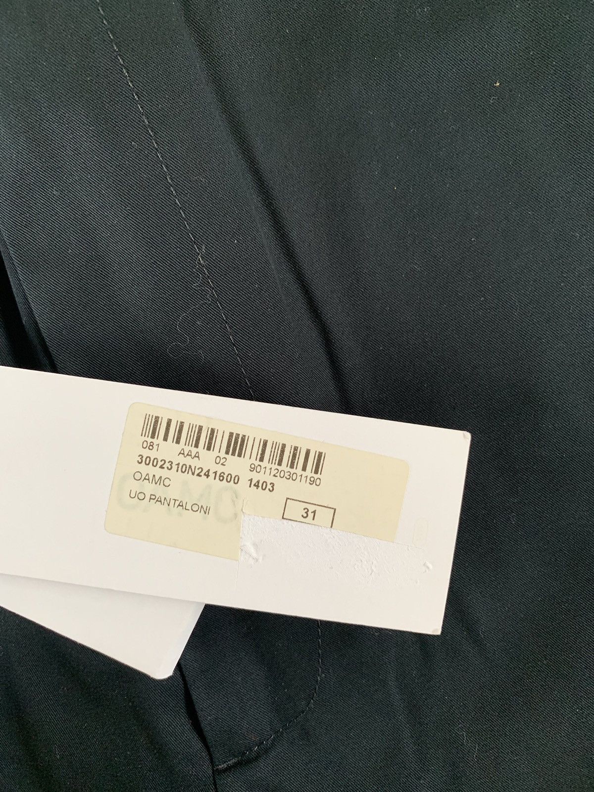 OAMC Multi Zip Pants in Dark Navy Size US 30 / EU 46 - 14 Thumbnail