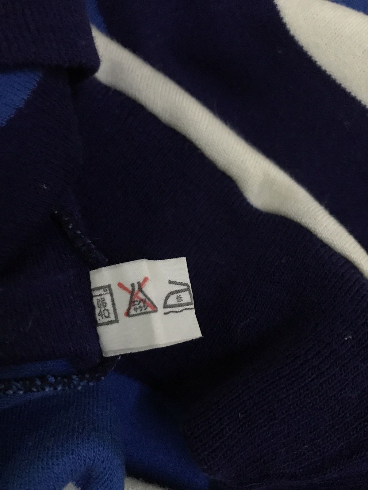 Japanese Brand Japan Multicolour Stripes Sweater Grunge Kurt Cobain Style Size US XXS / EU 40 - 5 Thumbnail