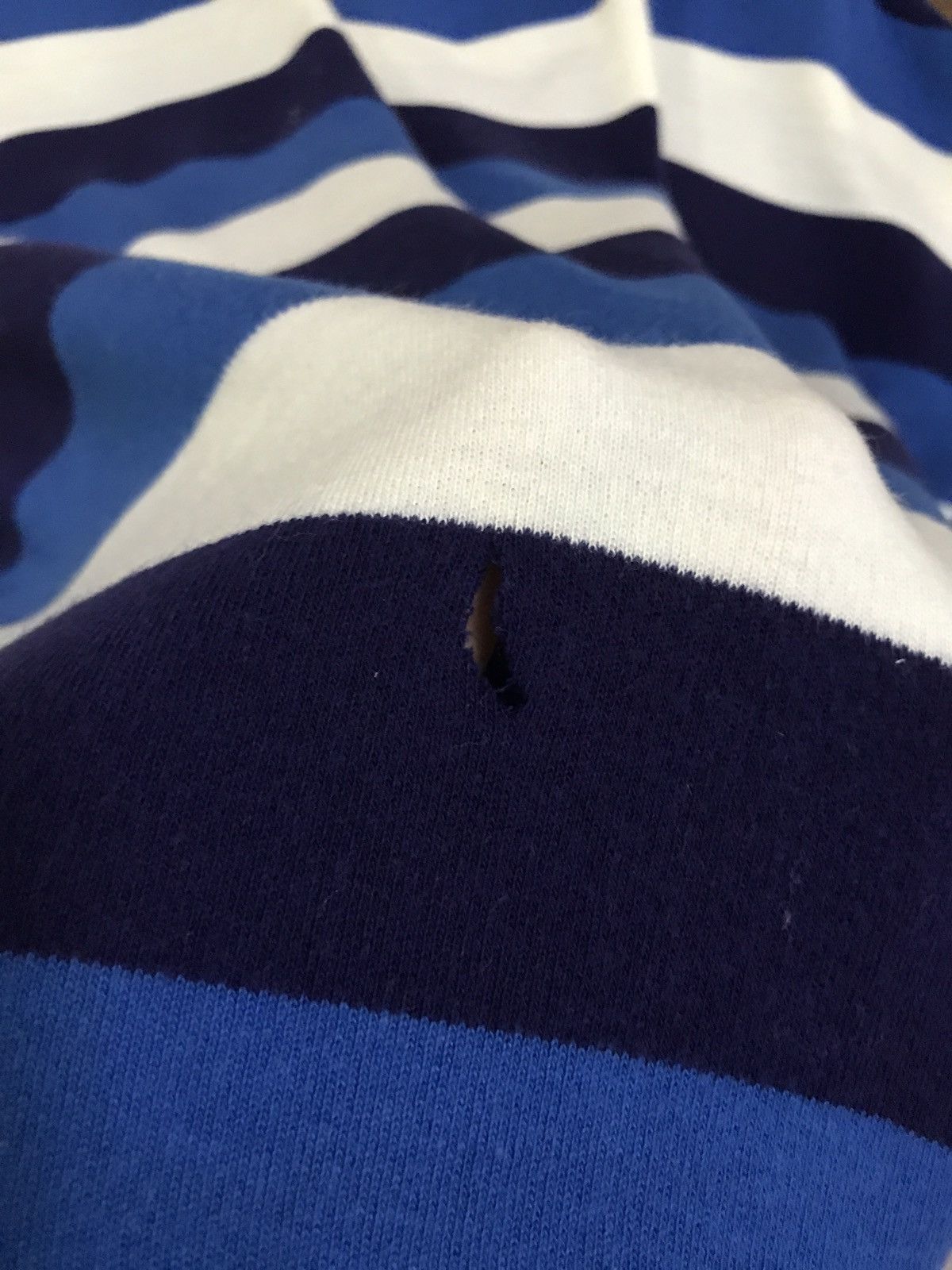 Japanese Brand Japan Multicolour Stripes Sweater Grunge Kurt Cobain Style Size US XXS / EU 40 - 4 Thumbnail