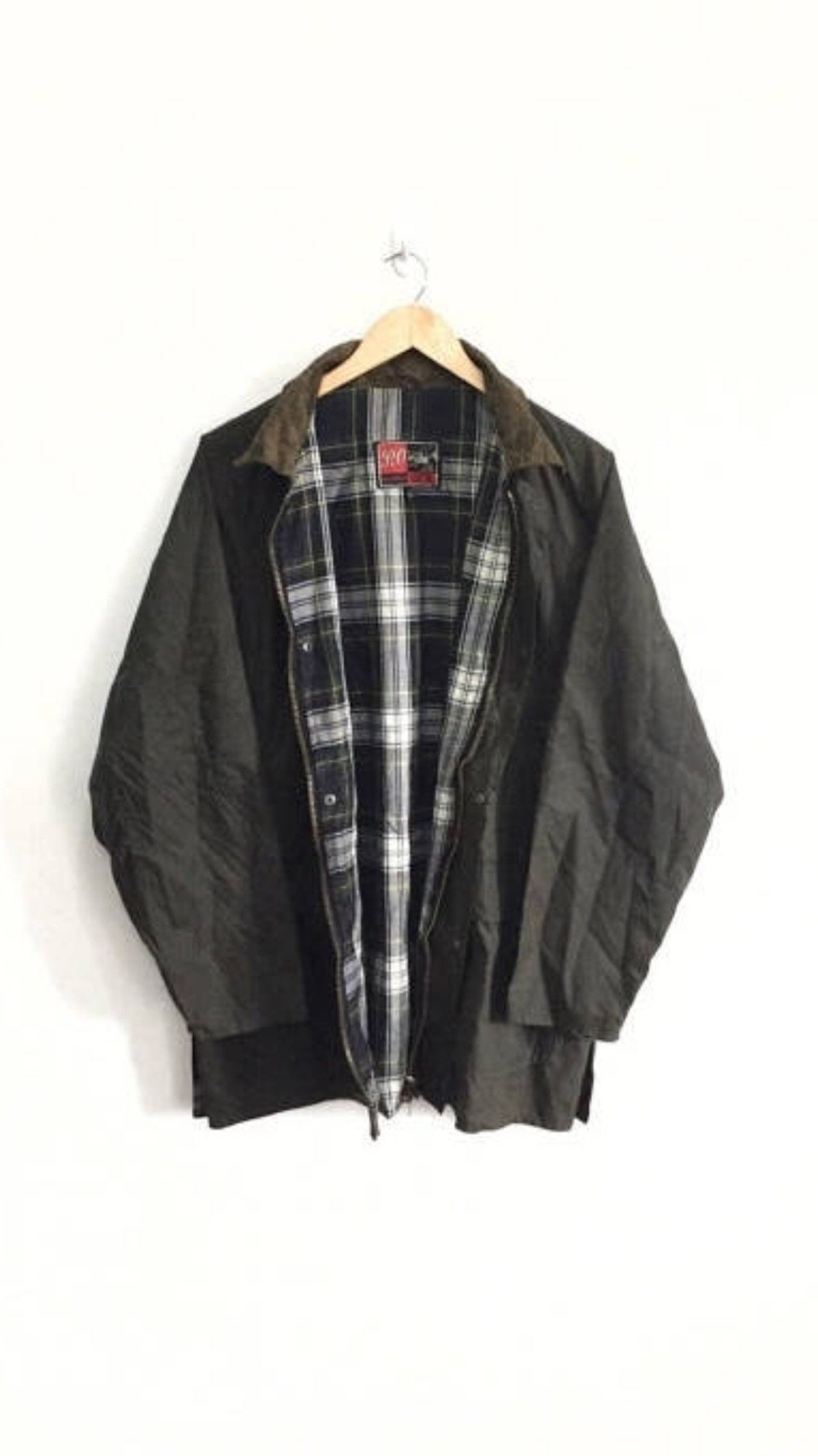 Handmade × Other Made In England PEO Tartan Lining Waterproof Wax Jacket Size US S / EU 44-46 / 1 - 1 Thumbnail
