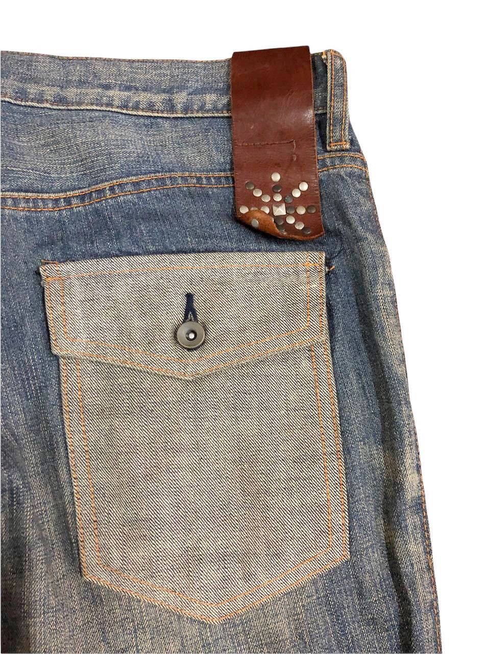 ABAHOUSE Japanese Brand Abahouse Distressed Printed Flower Jeans Size US 31 - 7 Thumbnail